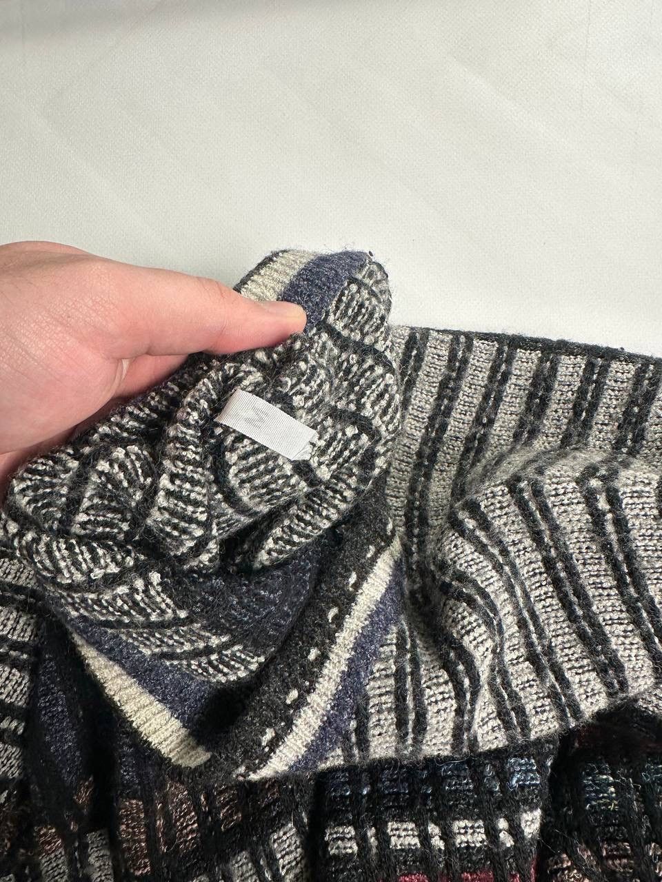 Vintage Vintage 90s Coogi Style Knite Wool Sweater Size US S / EU 44-46 / 1 - 5 Thumbnail