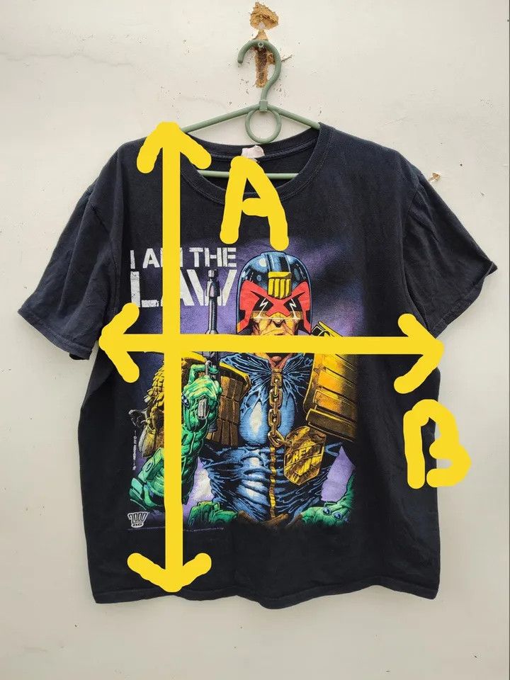 Vintage JUDGE DREDD I Am The Law T SHIRT S vintage Cliff Robinson Size US S / EU 44-46 / 1 - 2 Thumbnail