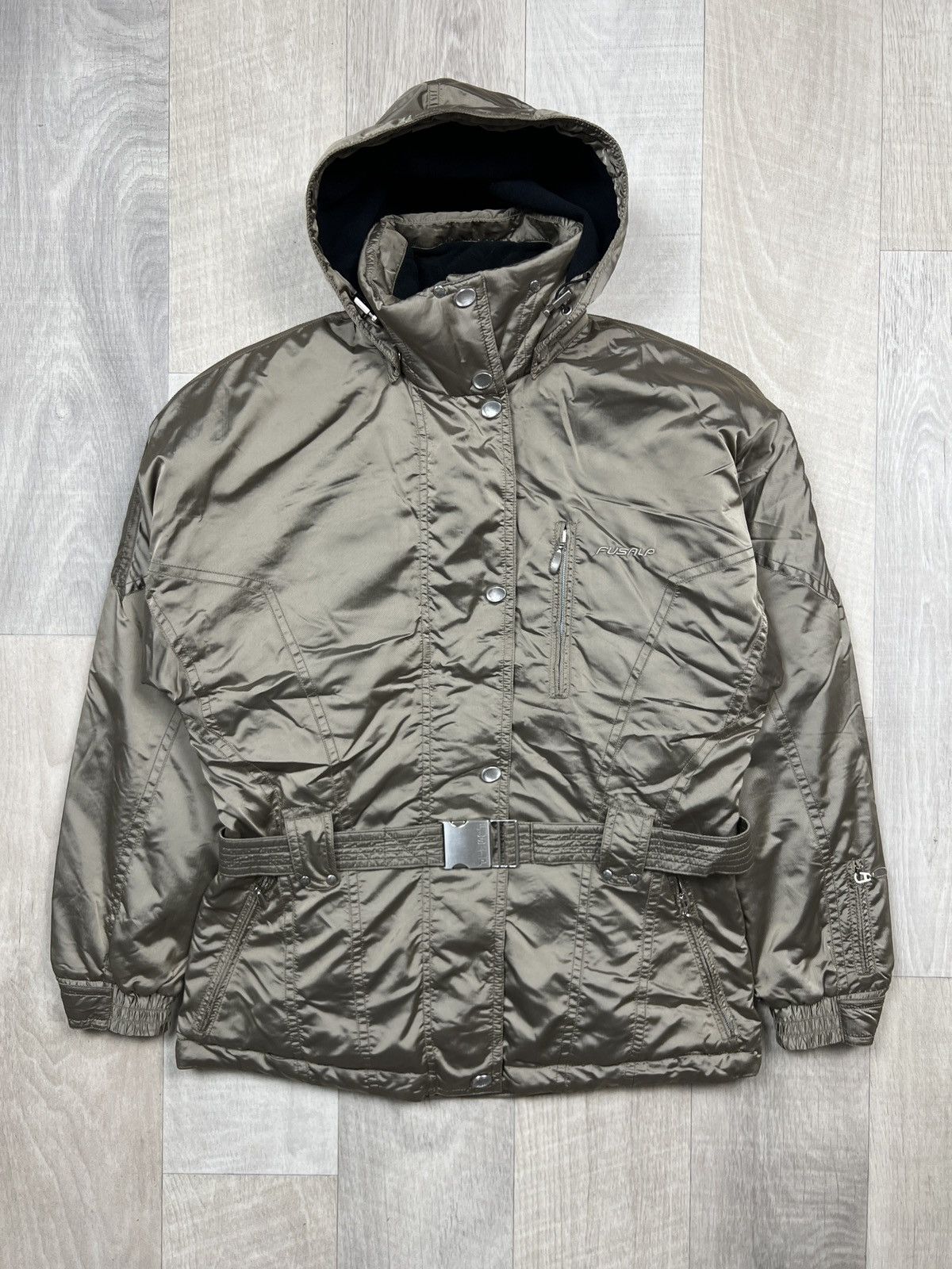 Fusalp Fusalp Nylon Shimmer Ski Jacket (Y0187) Size M / US 6-8 / IT 42-44 - 1 Thumbnail