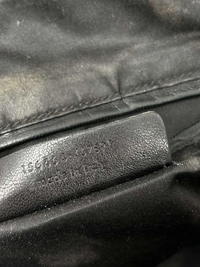 Saint Laurent Paris AW2008 Saint Laurent Black Leather Muse Handle Bag Size ONE SIZE - 14 Thumbnail