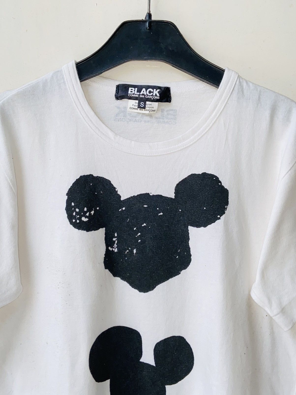 Comme des Garcons Black COMME DES GARCONS BLACK ( white t-shirt ) Size US M / EU 48-50 / 2 - 13 Thumbnail