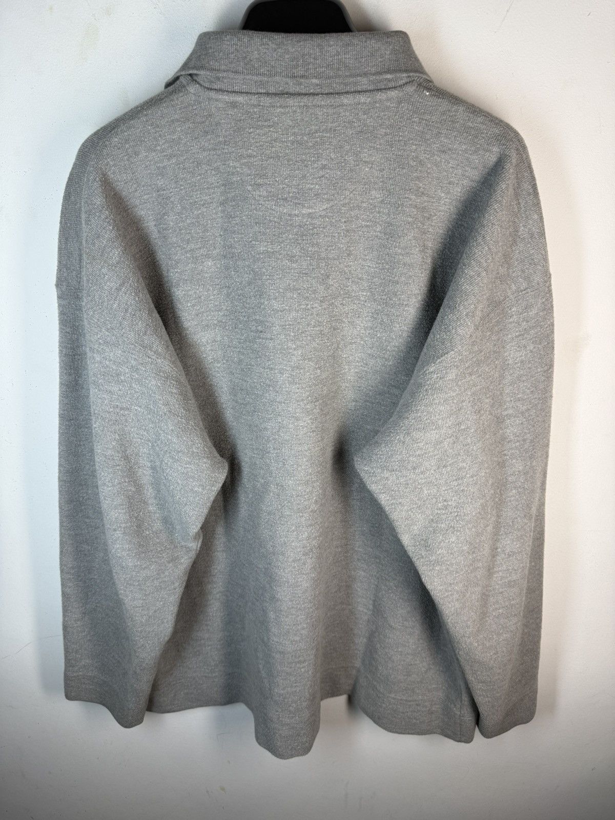 Yves Saint Laurent 90’s YSL Sweatshirt 1/4 Button YSL Sweater Size US L / EU 52-54 / 3 - 14 Thumbnail