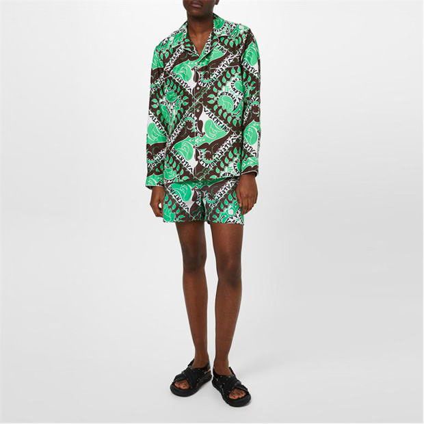 Valentino o1g2r1mq0824 Bandana Swimming Shorts in Multicolor Size US 32 / EU 48 - 3 Thumbnail