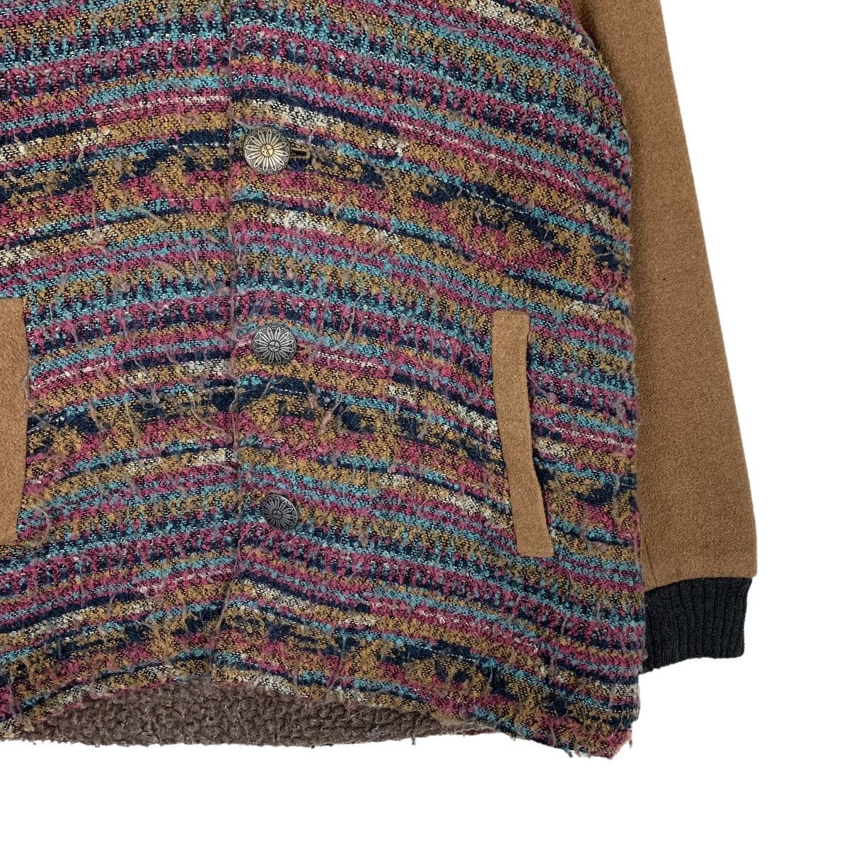 Japanese Brand TITICACA Sherpa Wool Hooded Jacket #0478-C22 Size US M / EU 48-50 / 2 - 4 Thumbnail