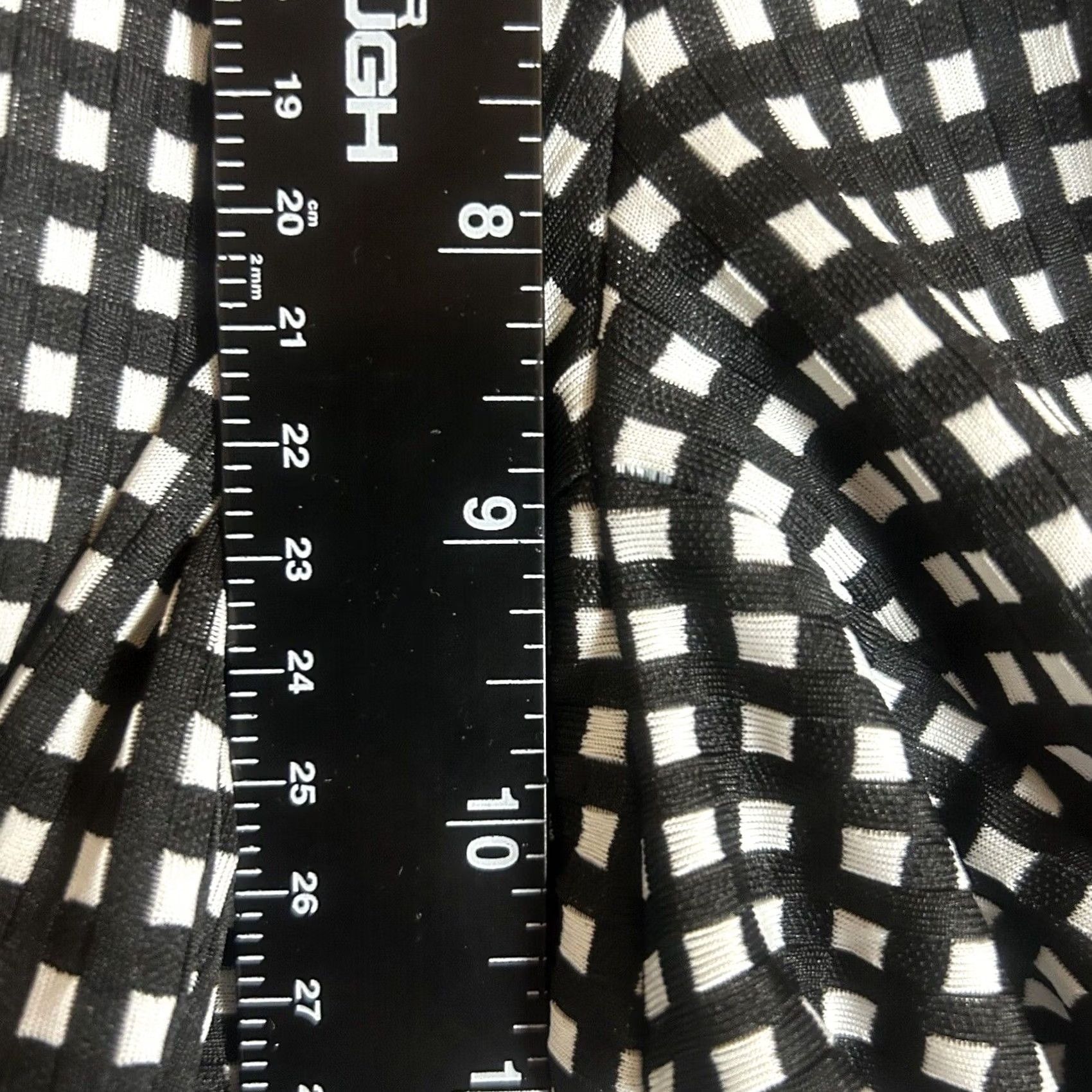 Express Express Columnist Pants Womens Size 6 Regular Black White Houndstooth Plaid Work Shirt? Size 28" / US 6 / IT 42 - 7 Thumbnail