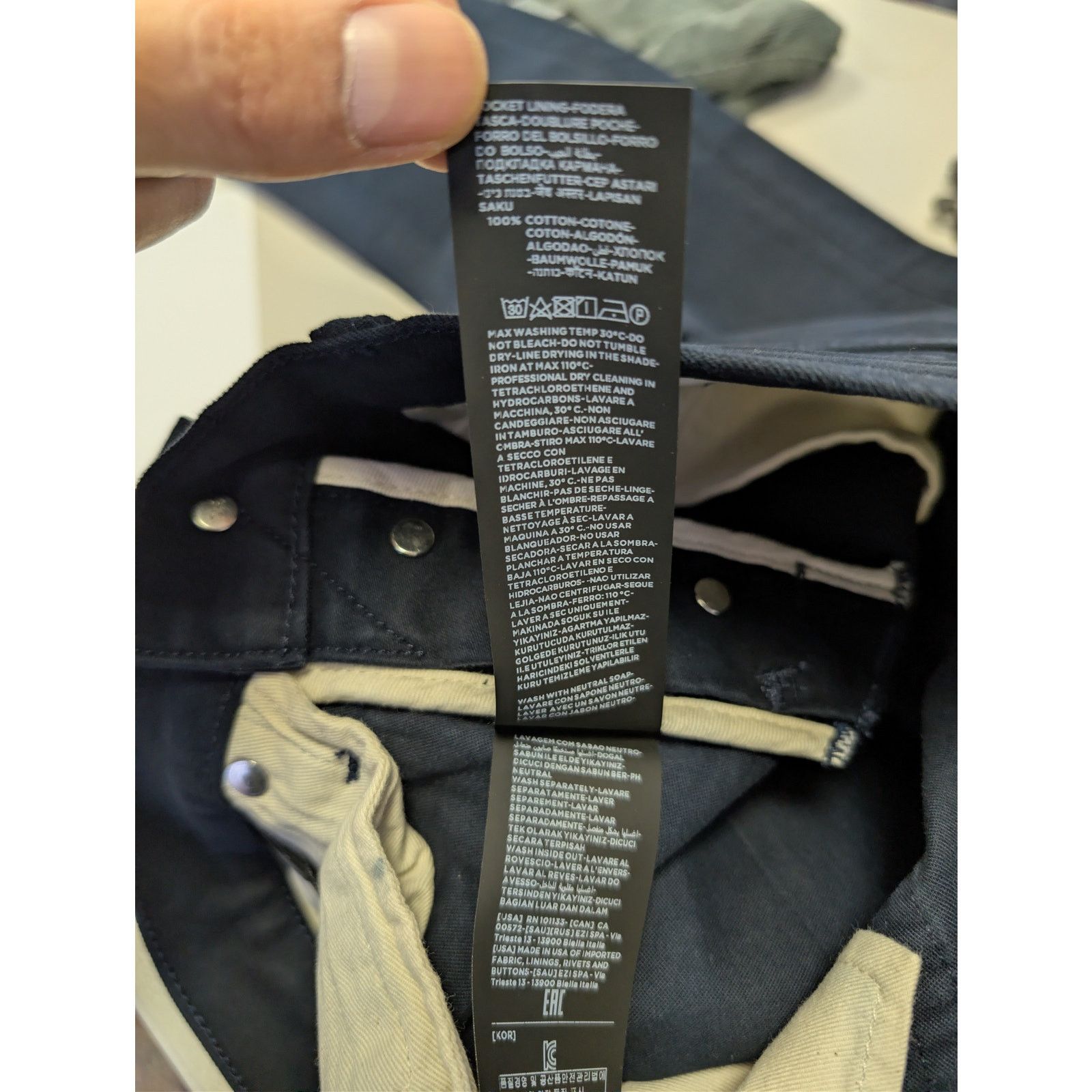 Tom Ford o1rshd1 Straight Fit Denim Jeans in Blue Size US 30 / EU 46 - 19 Thumbnail