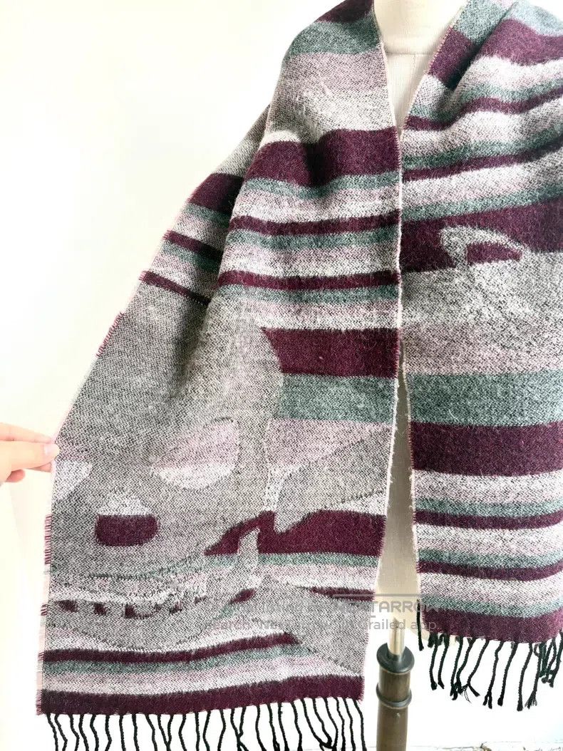 Vivienne Westwood Vivienne Westwood Vintage gray and red striped Saturn skul Size ONE SIZE - 3 Thumbnail