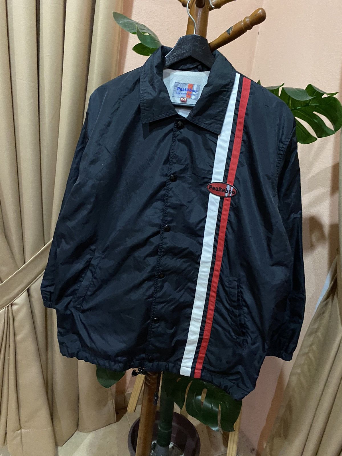 Vintage Peakaboo For Native Surfer Windbreaker Jacket - Surfing Size US M / EU 48-50 / 2 - 2 Thumbnail