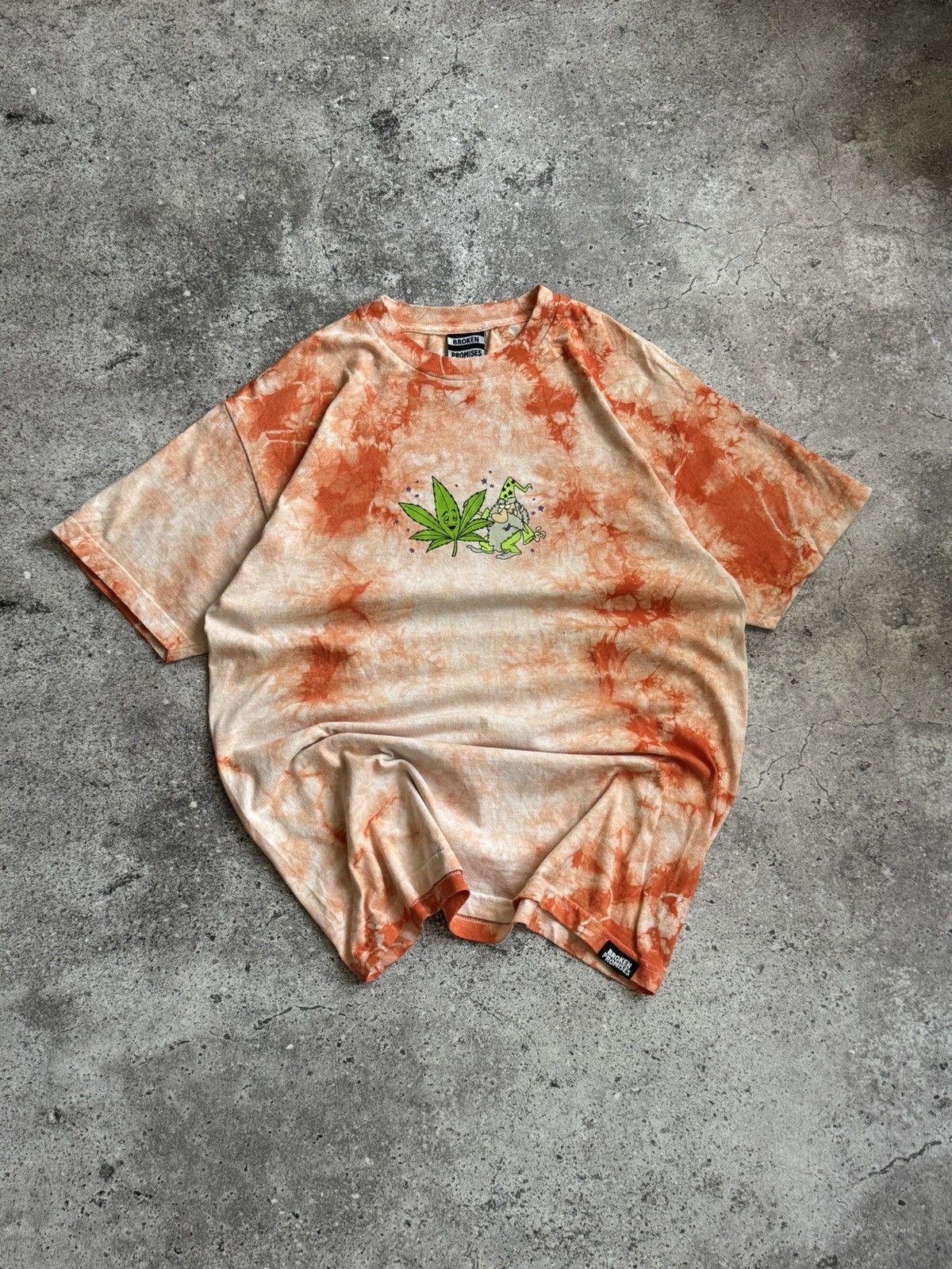 Broken Promises Co. Vintage Broken Promises hash grass oversized t-shirt Size US L / EU 52-54 / 3 - 3 Thumbnail