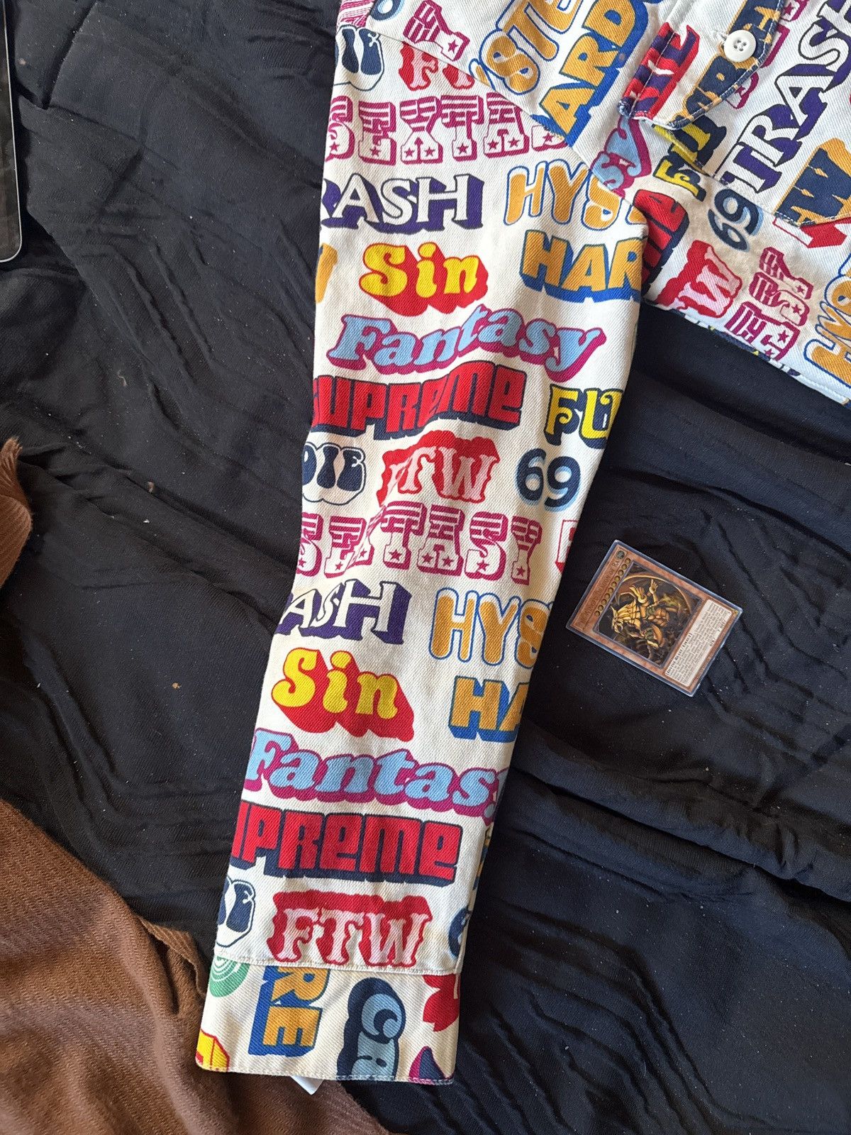 Hysteric Glamour × Supreme Supreme x Hysteric Glamour FW17 Text Work Jacket Multicolor Size US S / EU 44-46 / 1 - 4 Thumbnail