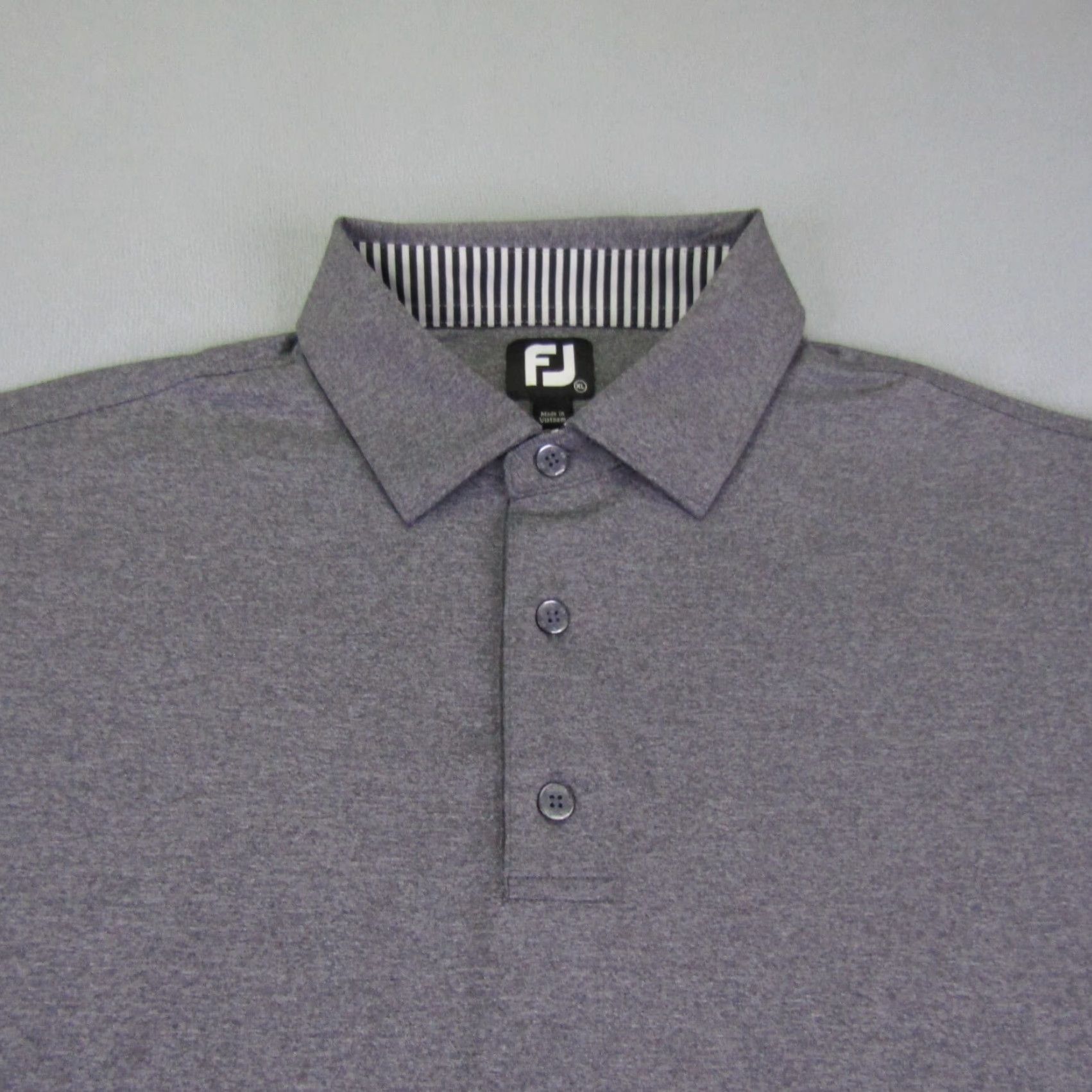 Footjoy FootJoy Polo Shirt Mens XL Gray Performance Golf Breathable Stretch polo shirt Size US XL / EU 56 / 4 - 2 Thumbnail