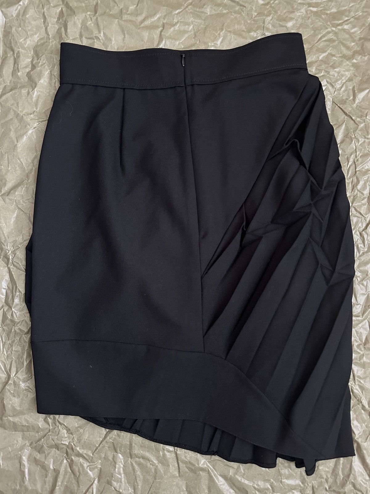 Balenciaga Balenciaga FW03 Pleated Origami Skirt Size 27" / US 4 / IT 40 - 3 Thumbnail