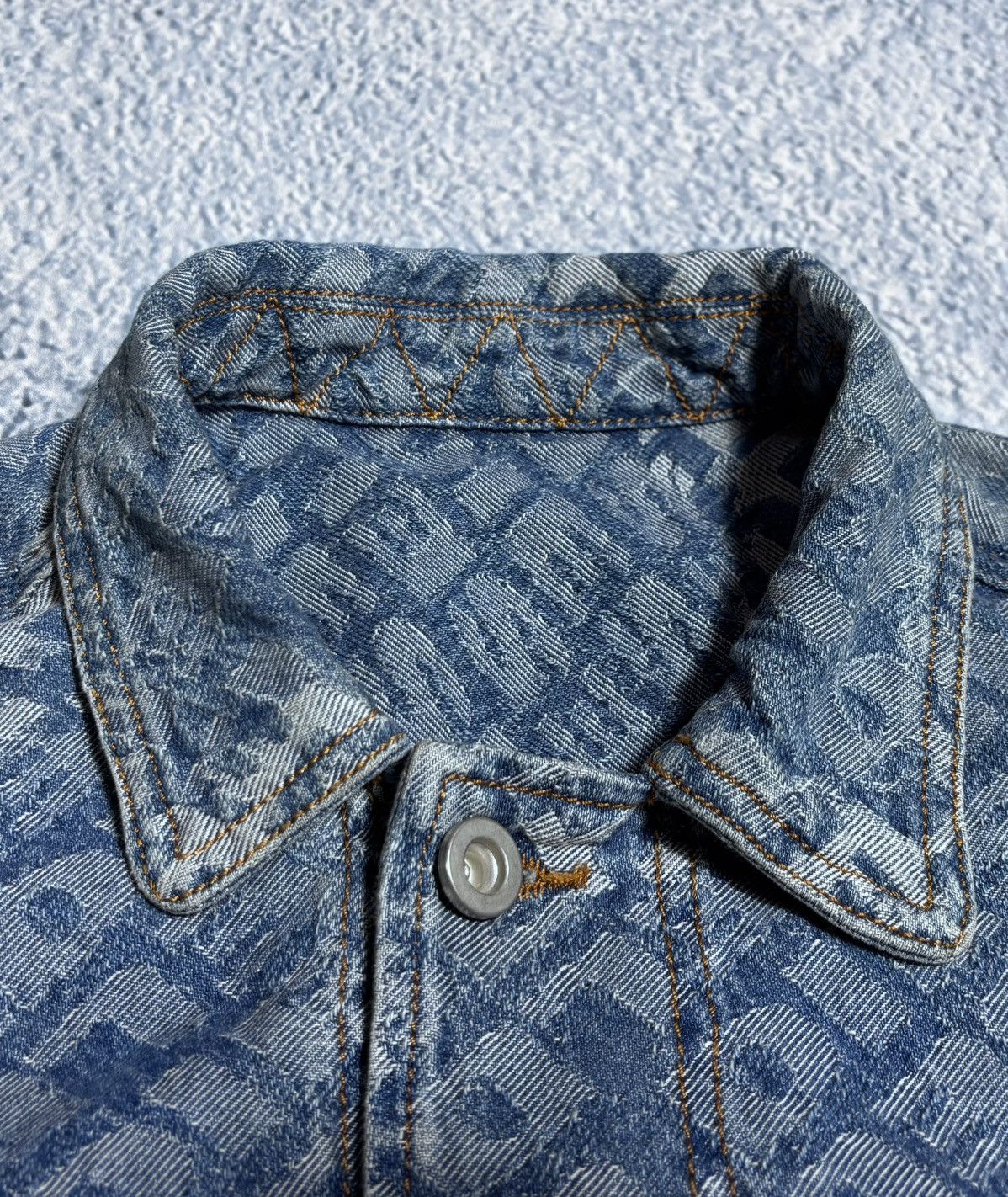 Diesel Diesel monogram jeans jacket S-M size Size US S / EU 44-46 / 1 - 5 Thumbnail