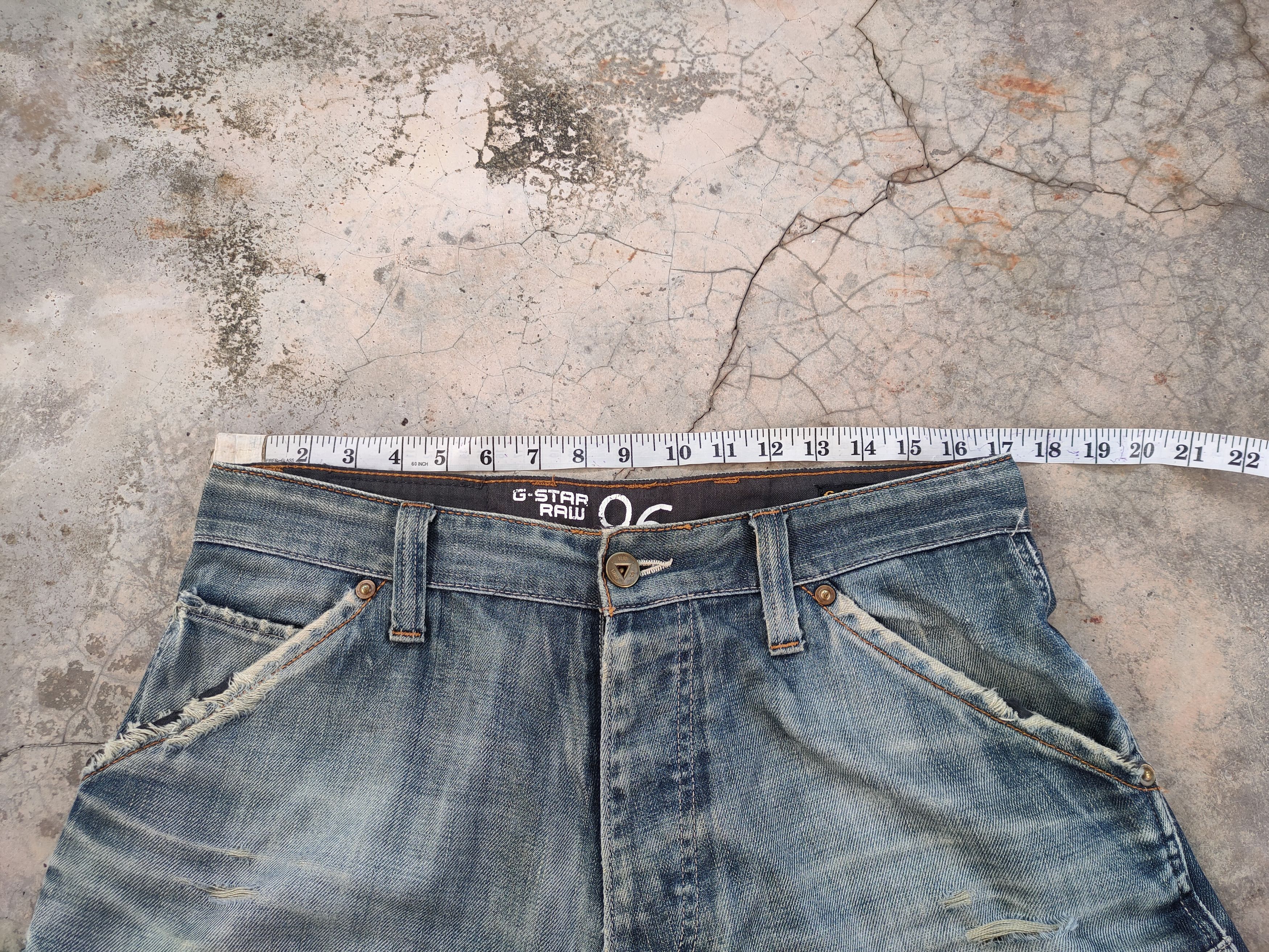 Japanese Brand JAPANESE VINTAGE DOUBLE KNEE DISTRESSED DENIM JEAN PANTS Size US 34 / EU 50 - 7 Thumbnail