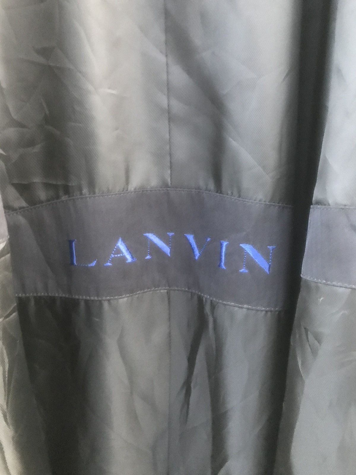 Lanvin 🔥Archive🔥Lanvin Classique Paris Cotton Balmacaan Overcoat Size US M / EU 48-50 / 2 - 6 Thumbnail
