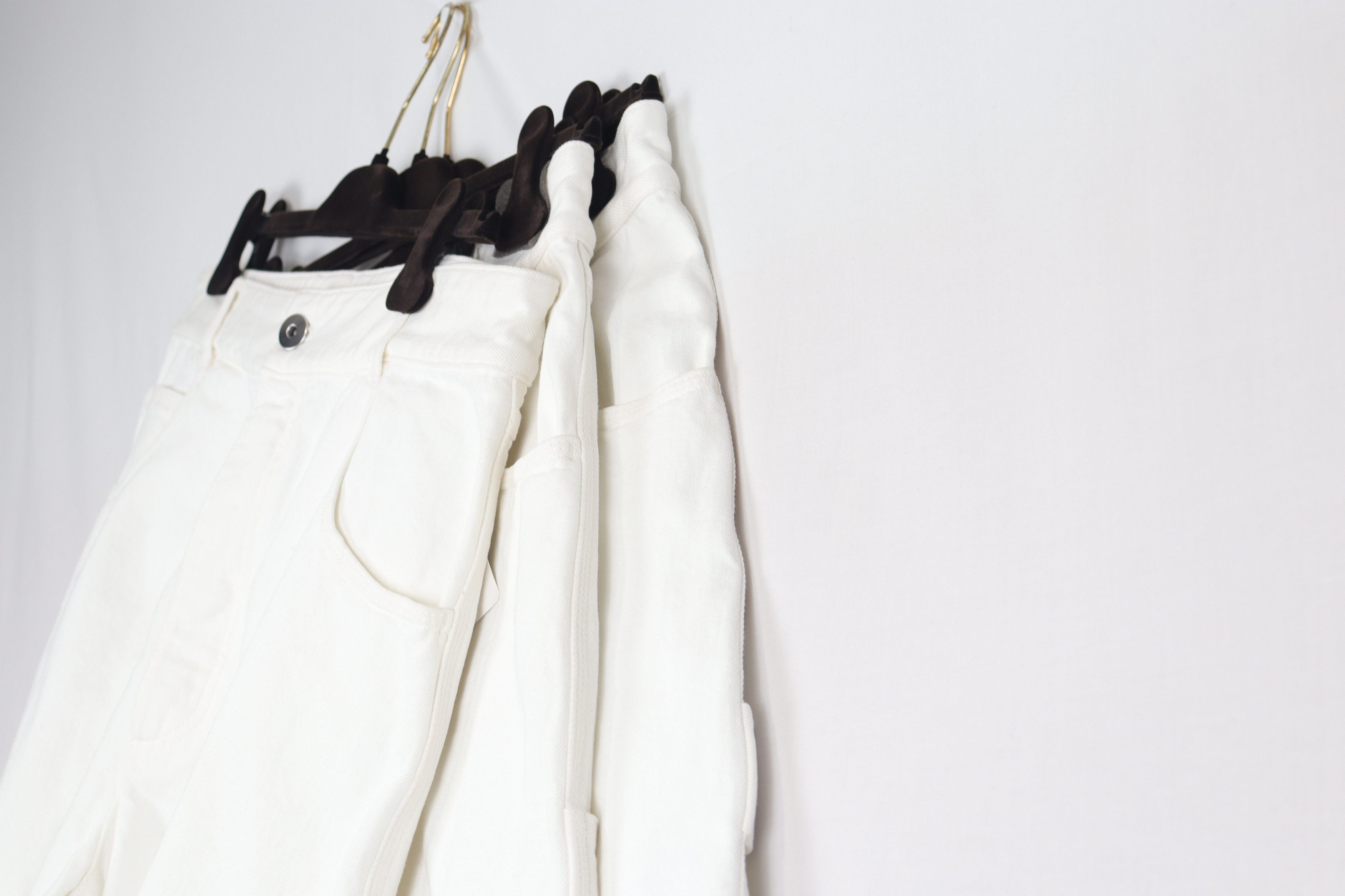 Bottega Veneta o1rshd11223 White Cargo Shorts Size US 36 / EU 52 - 14 Thumbnail
