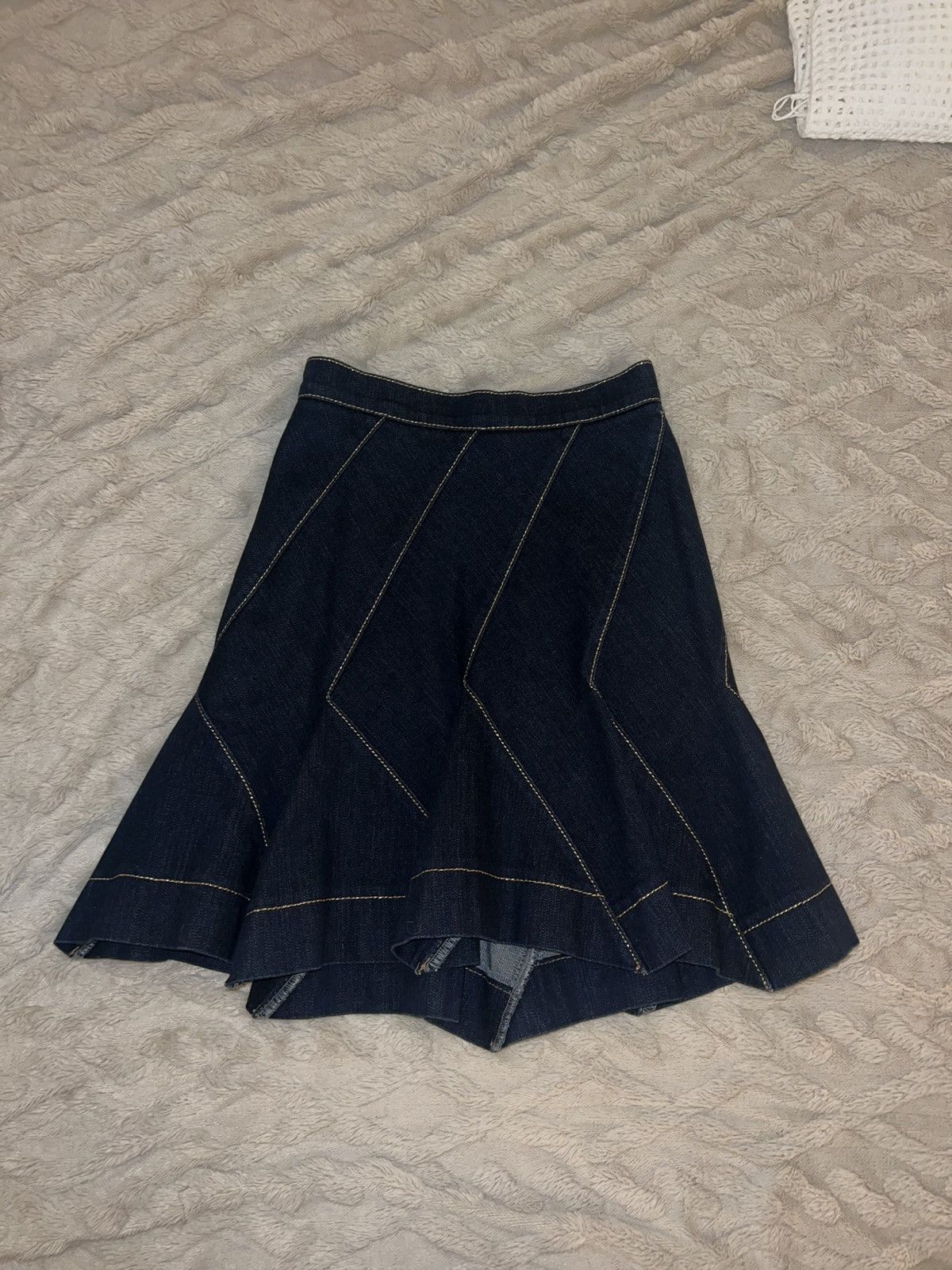 Vivienne Westwood Vivienne Westwood Denim Midi Skirt Size 26" / US 2 / IT 38 - 4 Thumbnail