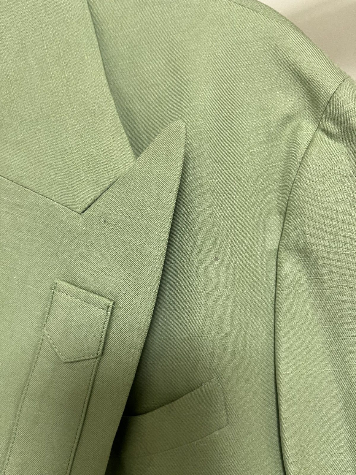 Fendi Fendi Linen Blazer Sz 48 Size 48R - 4 Thumbnail