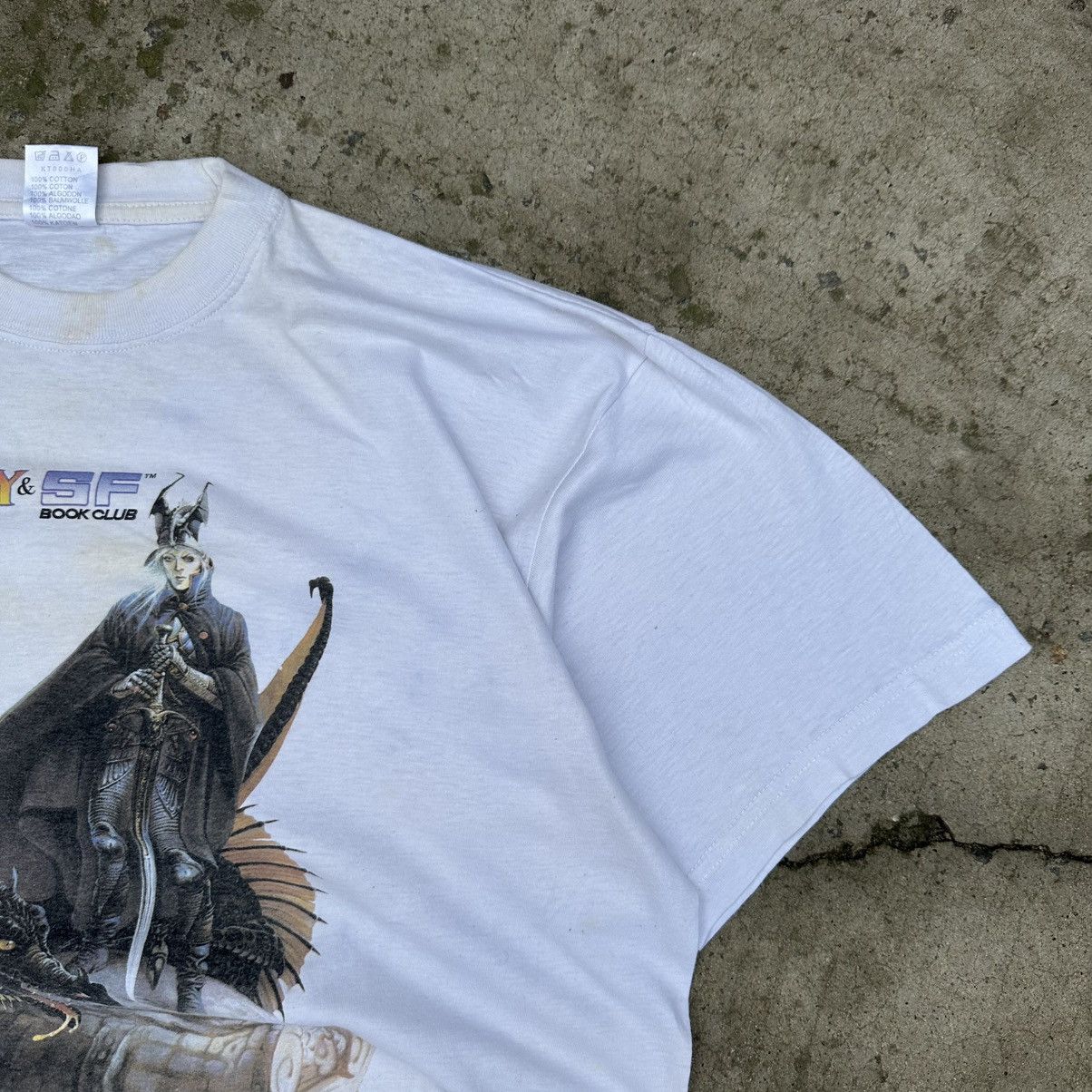 Le Grande Bleu (L.G.B.) VTG Fantasy & SF Block Club Chris Achilleos T-shirts Gothic Size US L / EU 52-54 / 3 - 6 Thumbnail