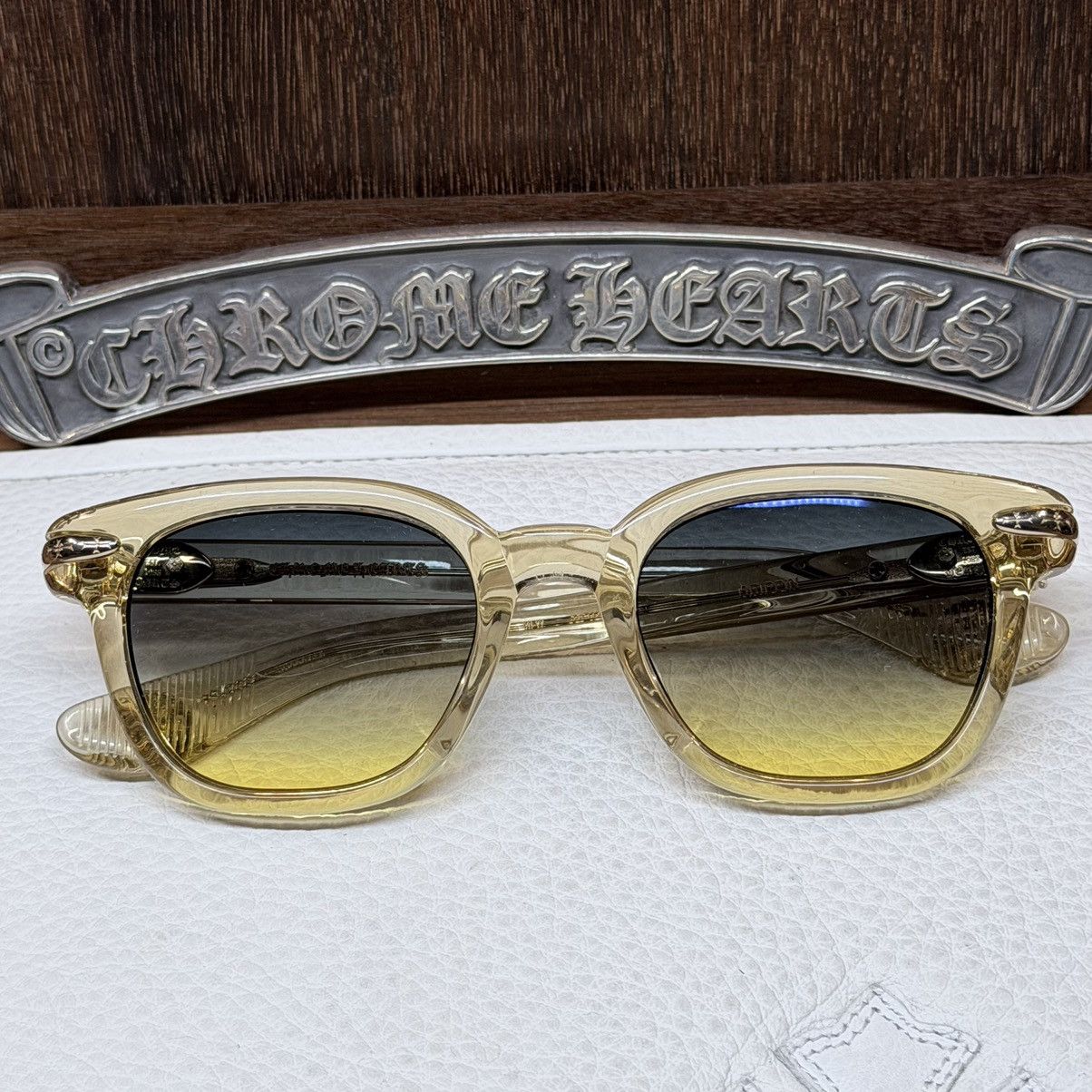 Chrome Hearts Chrome Hearts Drippin 1/1 Sunglasses Size ONE SIZE - 1 Thumbnail
