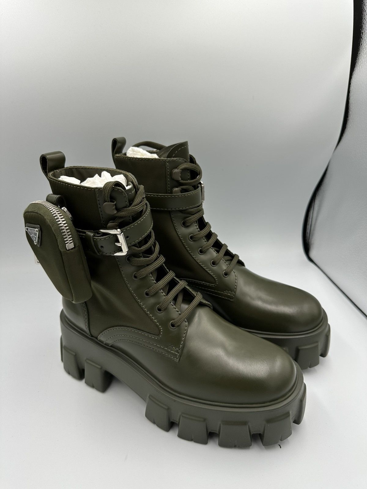 Prada Prada MONOLITH Boots Size US 6.5 / IT 36.5 - 2 Thumbnail