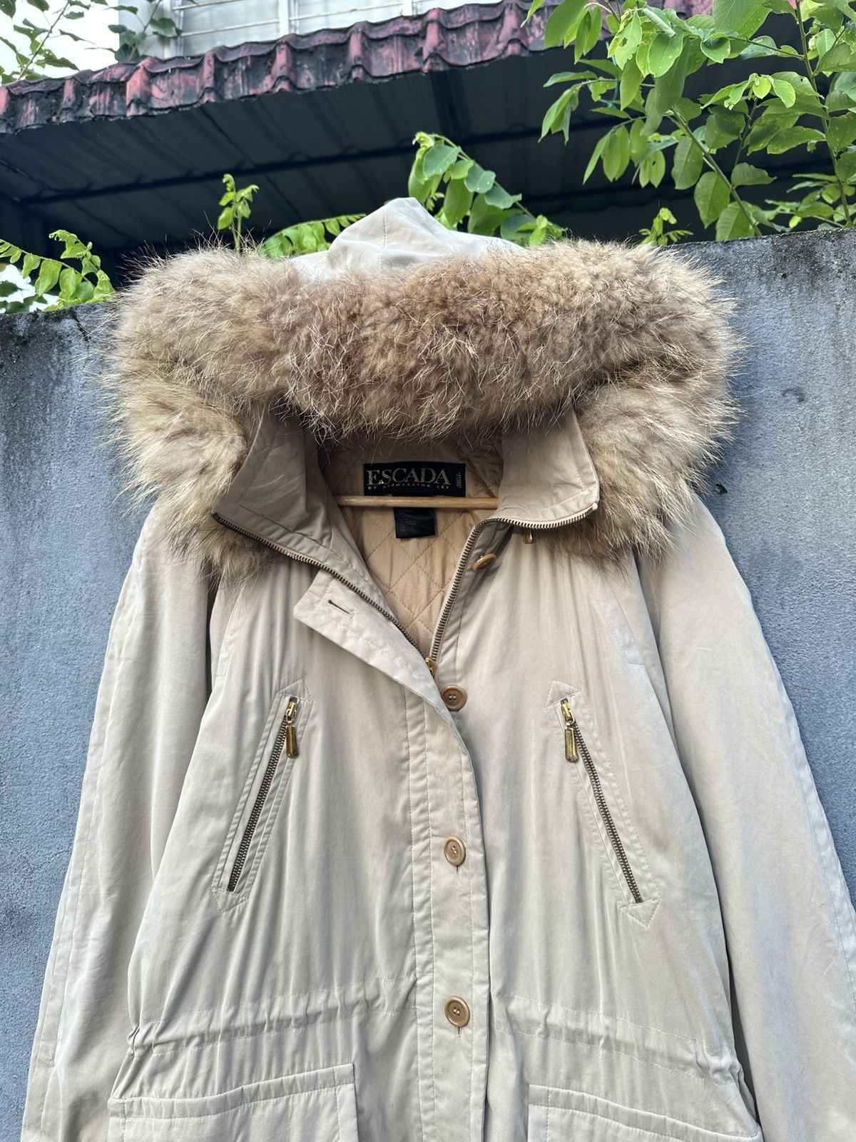 Escada 👹Escada By Margaretta Parka Jacket Size US L / EU 52-54 / 3 - 5 Thumbnail