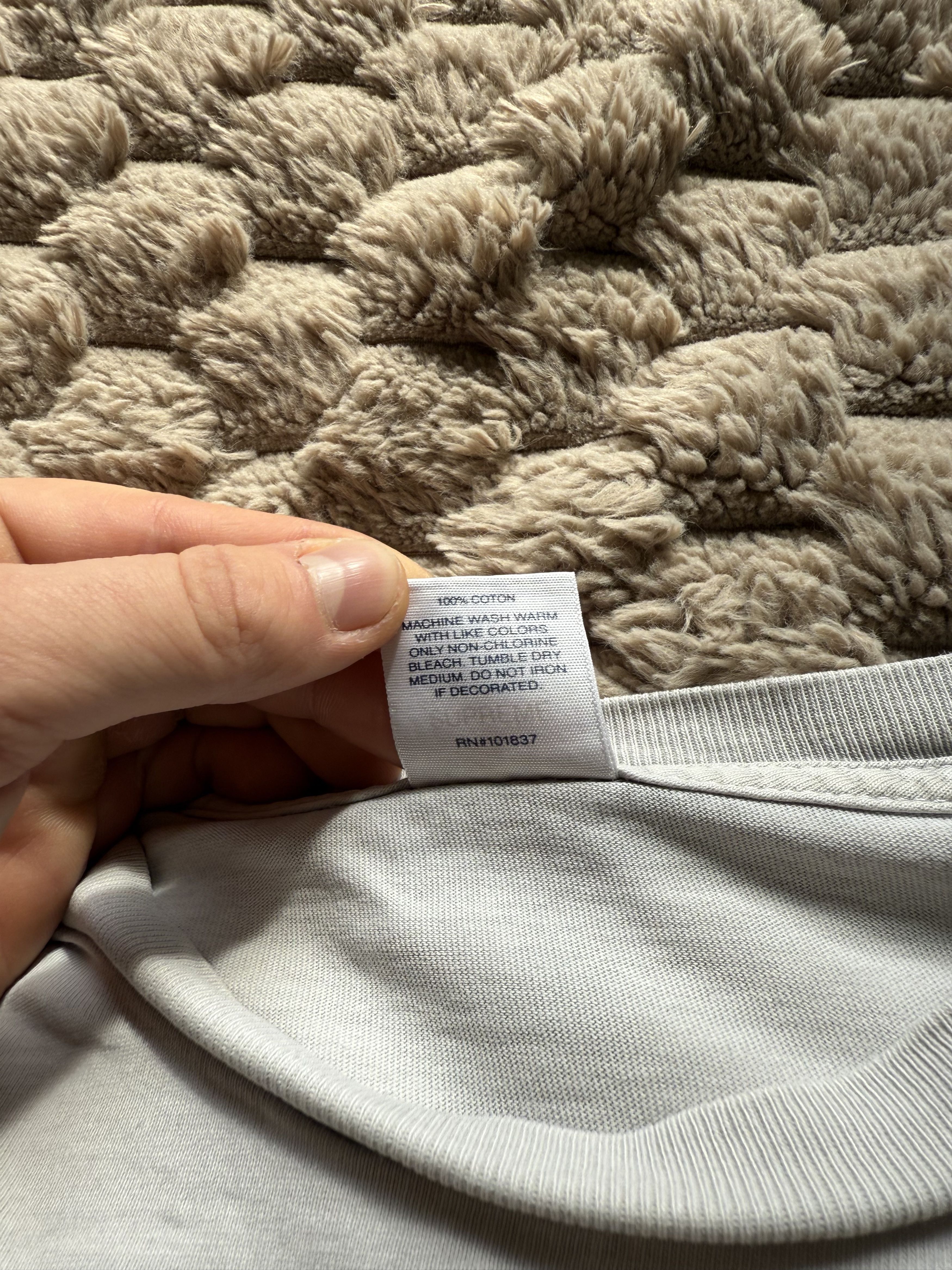 Supreme Supreme SS19 Greetings From NYC Tee Grey Vintage L Size US L / EU 52-54 / 3 - 7 Thumbnail