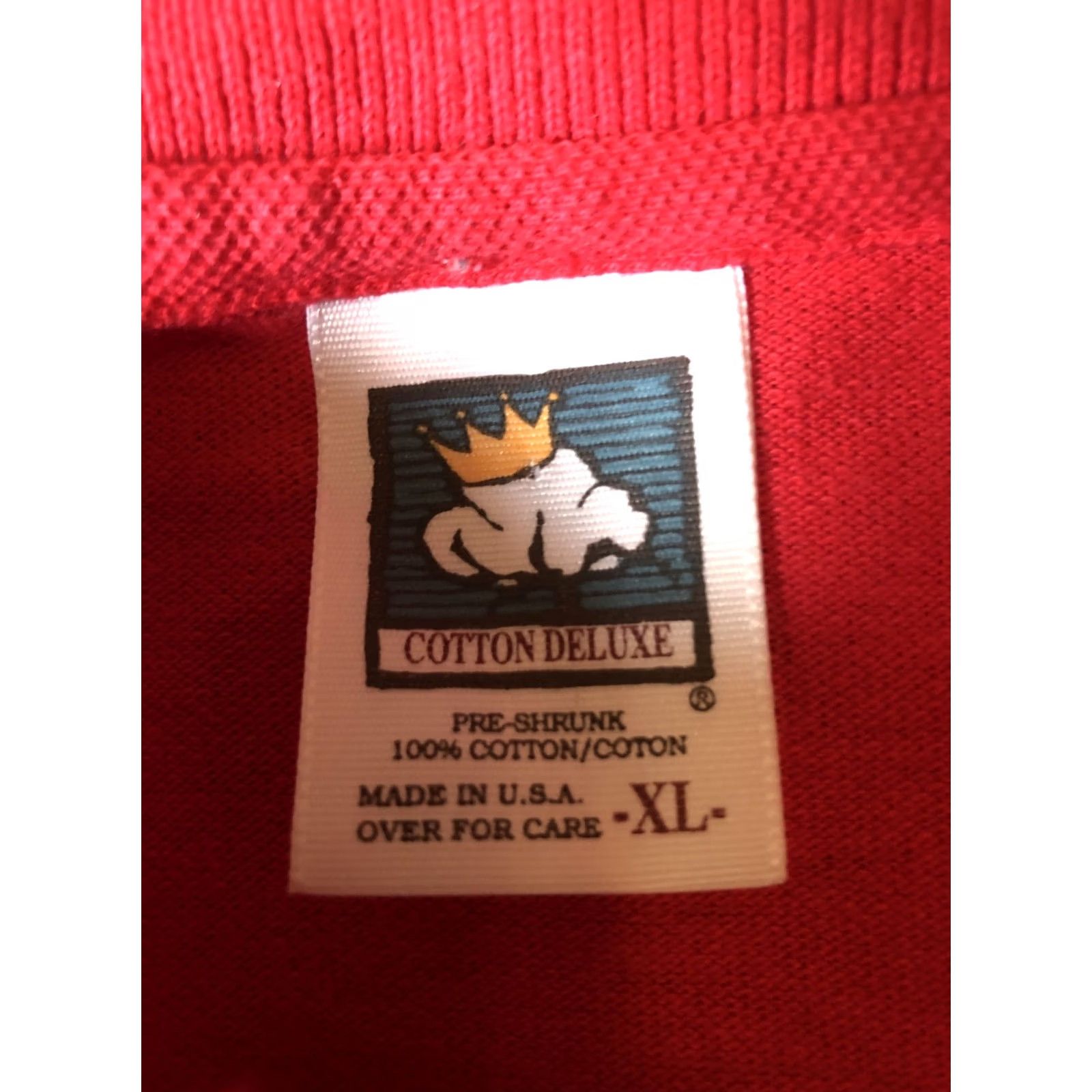 Vintage VINTAGE Chevrolet Polo Shirt Men XL Red Racing 90s Made In USA Size US XL / EU 56 / 4 - 2 Thumbnail