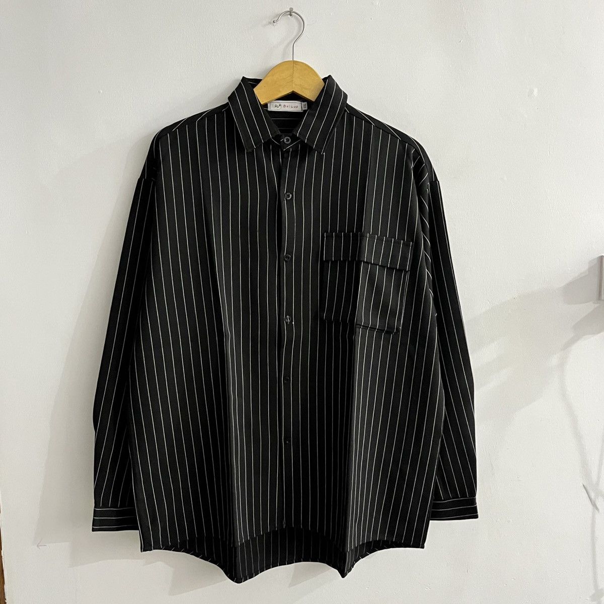 Japanese Brand Beiluo - Striped Ls Button Up Shirt Size US L / EU 52-54 / 3 - 1 Thumbnail