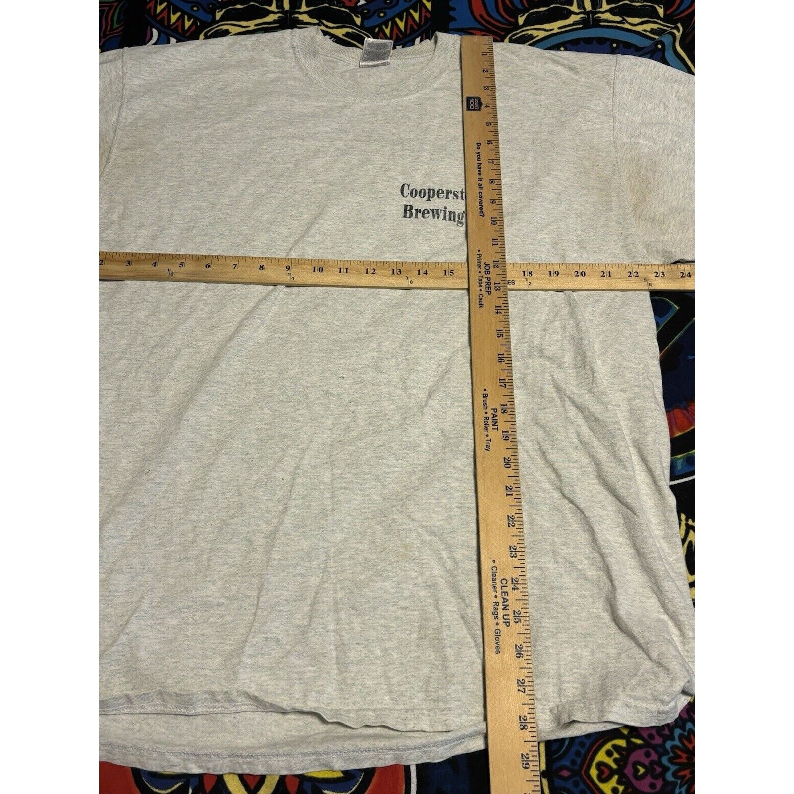 CO vintage Cooperstown balls grey T-shirt baseball size XLgrey Size US XL / EU 56 / 4 - 3 Thumbnail