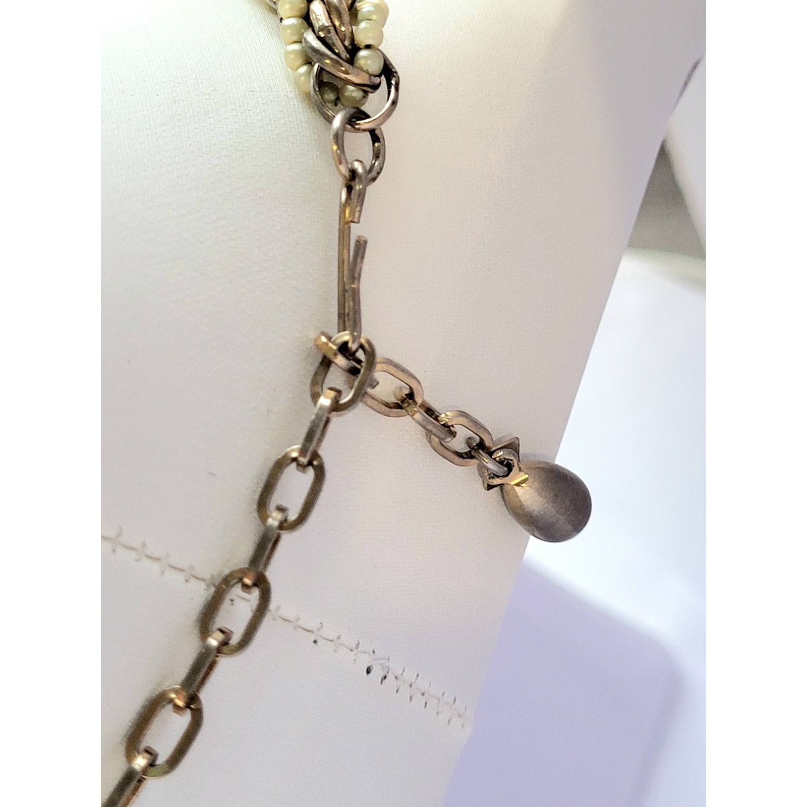 Other Sara Coventry Signed Vintage Necklace Gold Pearls Twist Size ONE SIZE - 7 Thumbnail