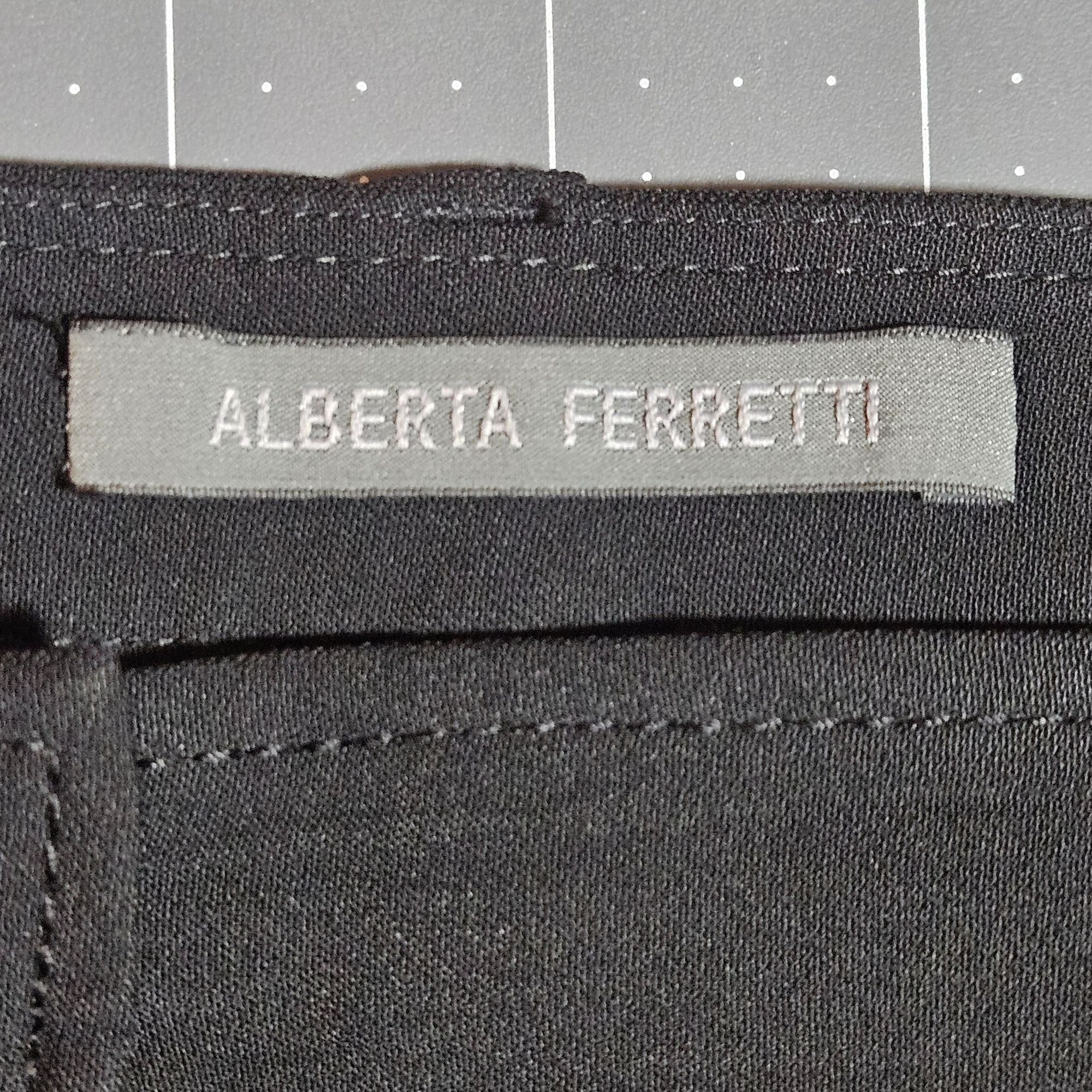 Alberta Ferretti Alberta Ferretti Black Pants Women 10 Business Court Elegant Size 32" / US 10 / IT 46 - 2 Thumbnail