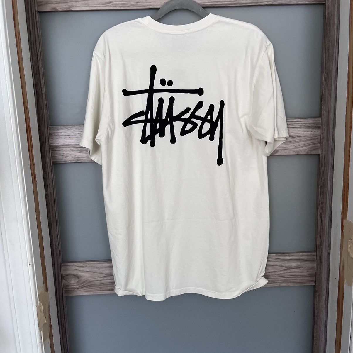 Stussy Stussy Basic Pigment Dyed Tee Size Medium | Grailed