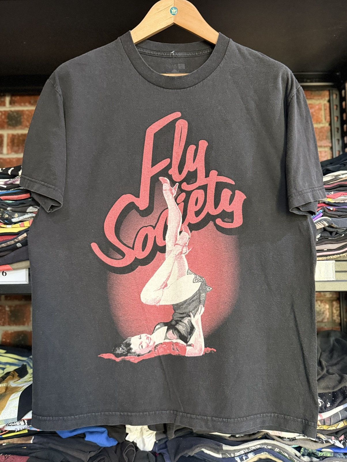 Girl Skateboards Vintage Fly Society Skateboard Streetwear Faded Tee Size US L / EU 52-54 / 3 - 1 Thumbnail