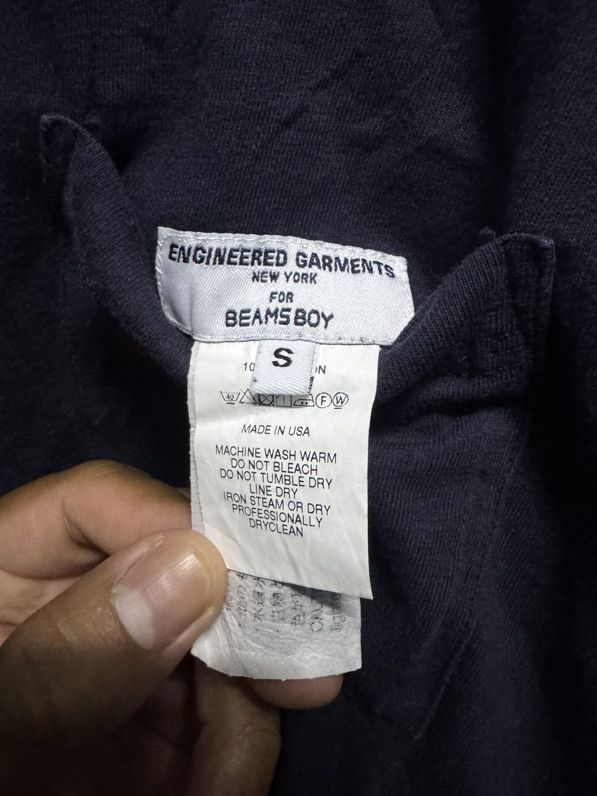 Engineered Garments ENGINEERED GARMENTS / Reversible Poket Crew Neck T-Shirt Size US S / EU 44-46 / 1 - 8 Thumbnail