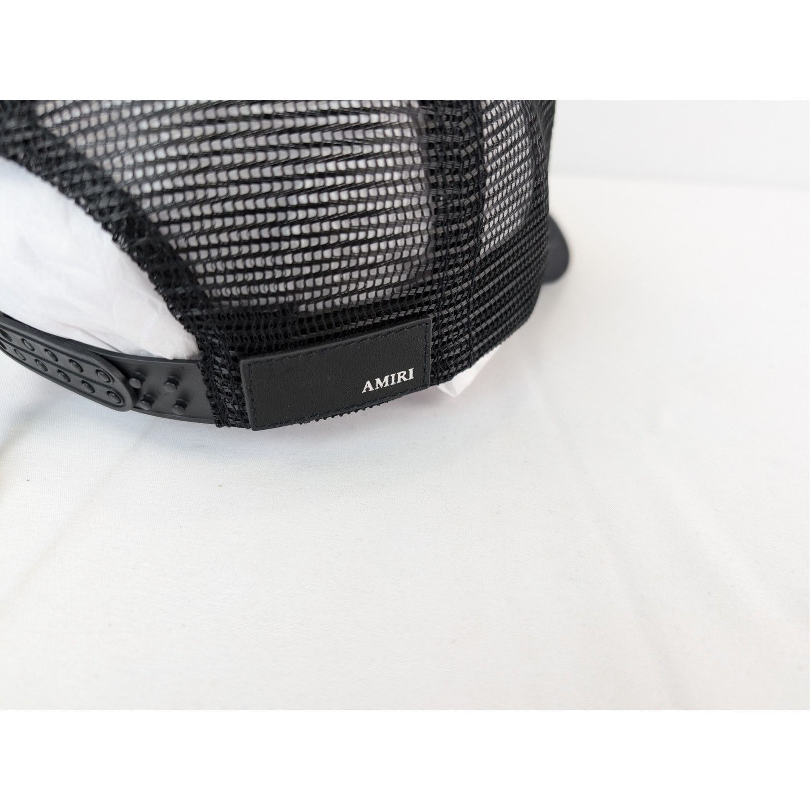 Amiri o1rshd1 Size: OS / MA Crest Trucker Hat / Cap in Black Size ONE SIZE - 7 Thumbnail