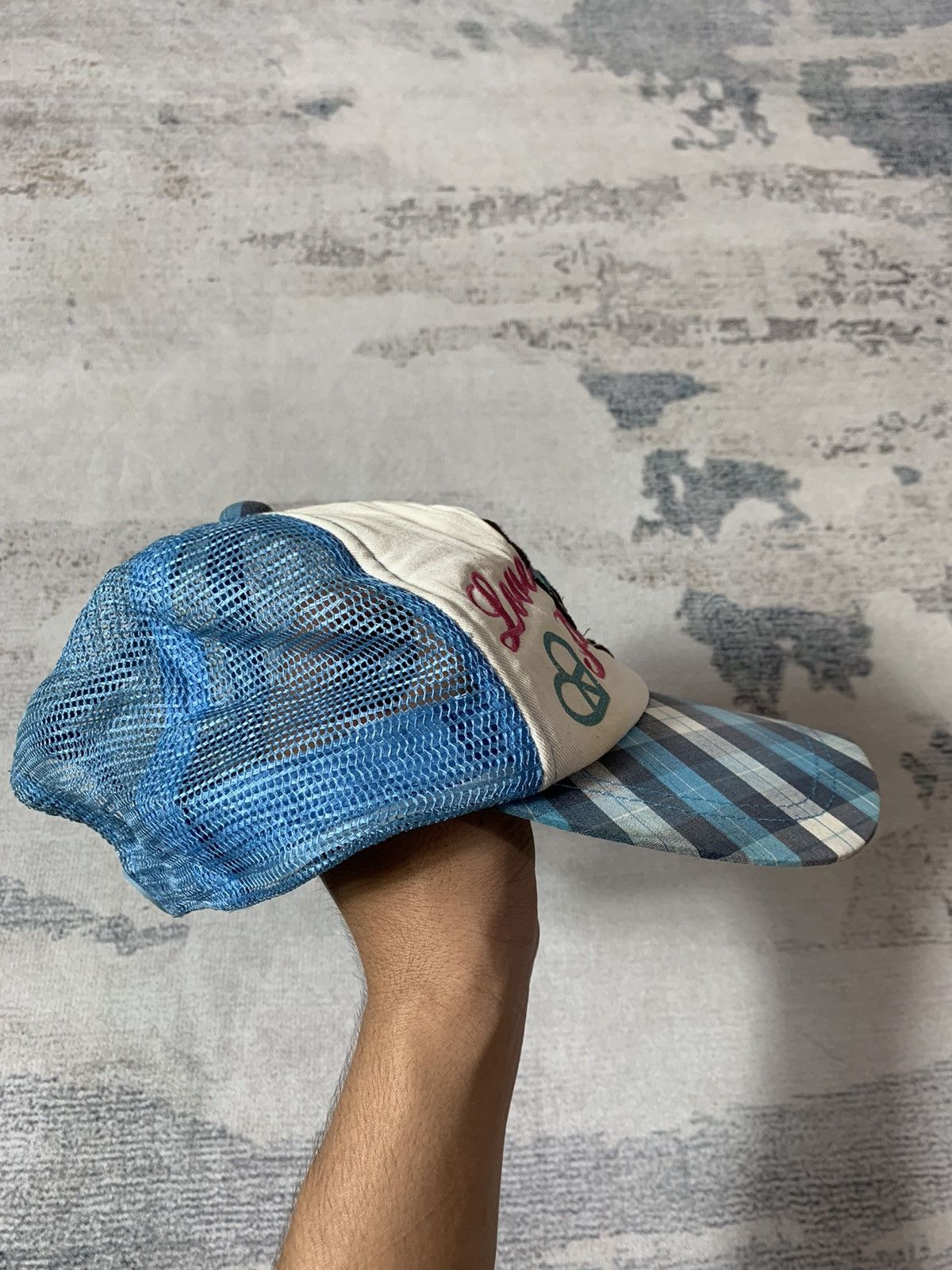 Beauty Beast × Hysteric Glamour × Japanese Brand 2000s Japanese Peace Project Trucker Hat Size ONE SIZE - 3 Thumbnail