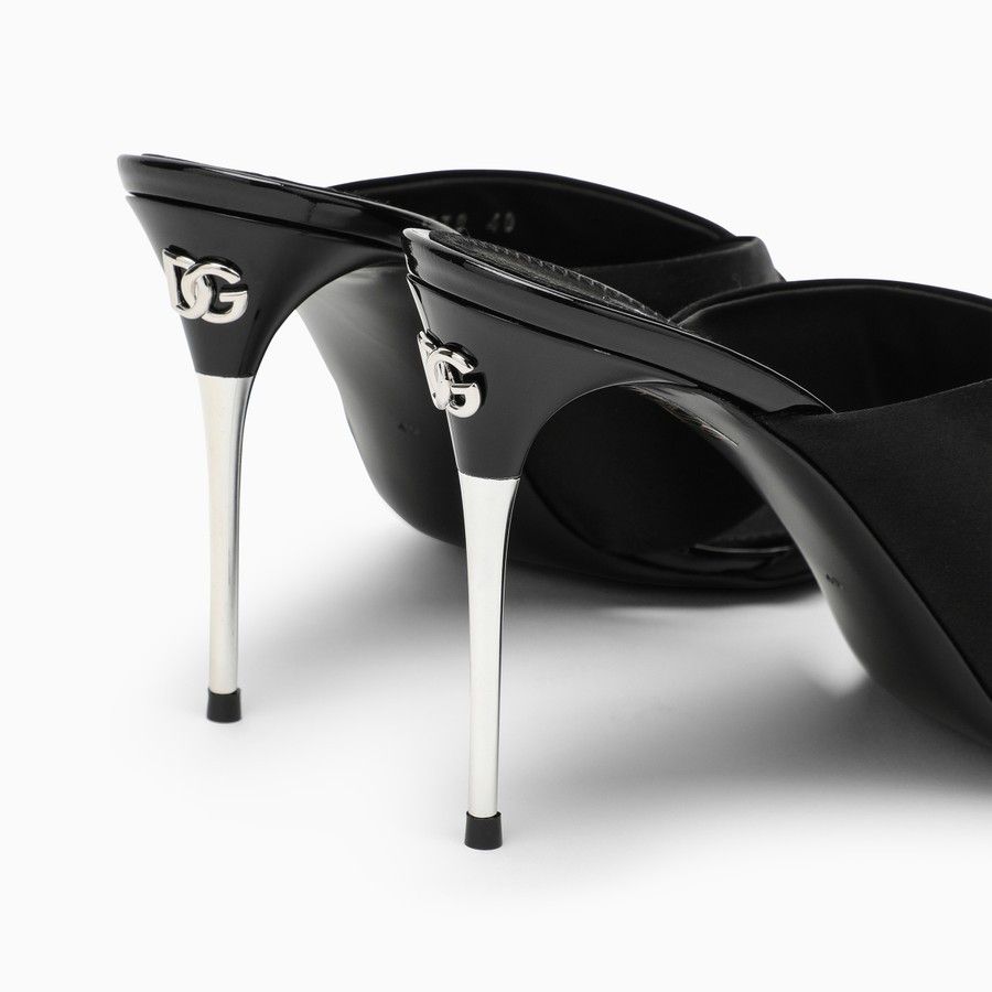 Dolce & Gabbana o1d2blof0824 Mules in Black Size US 8.5 / IT 38.5 - 5 Thumbnail