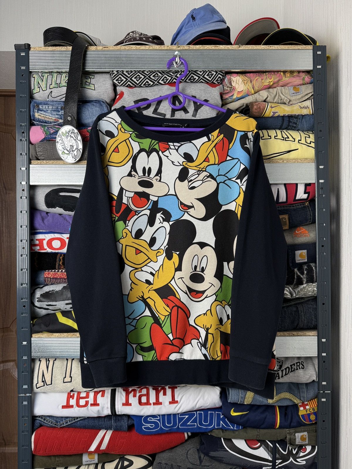 Dolce & Gabbana Dolce & Gabbana X Disney All Over Print Sweatshirt Size US M / EU 48-50 / 2 - 1 Thumbnail
