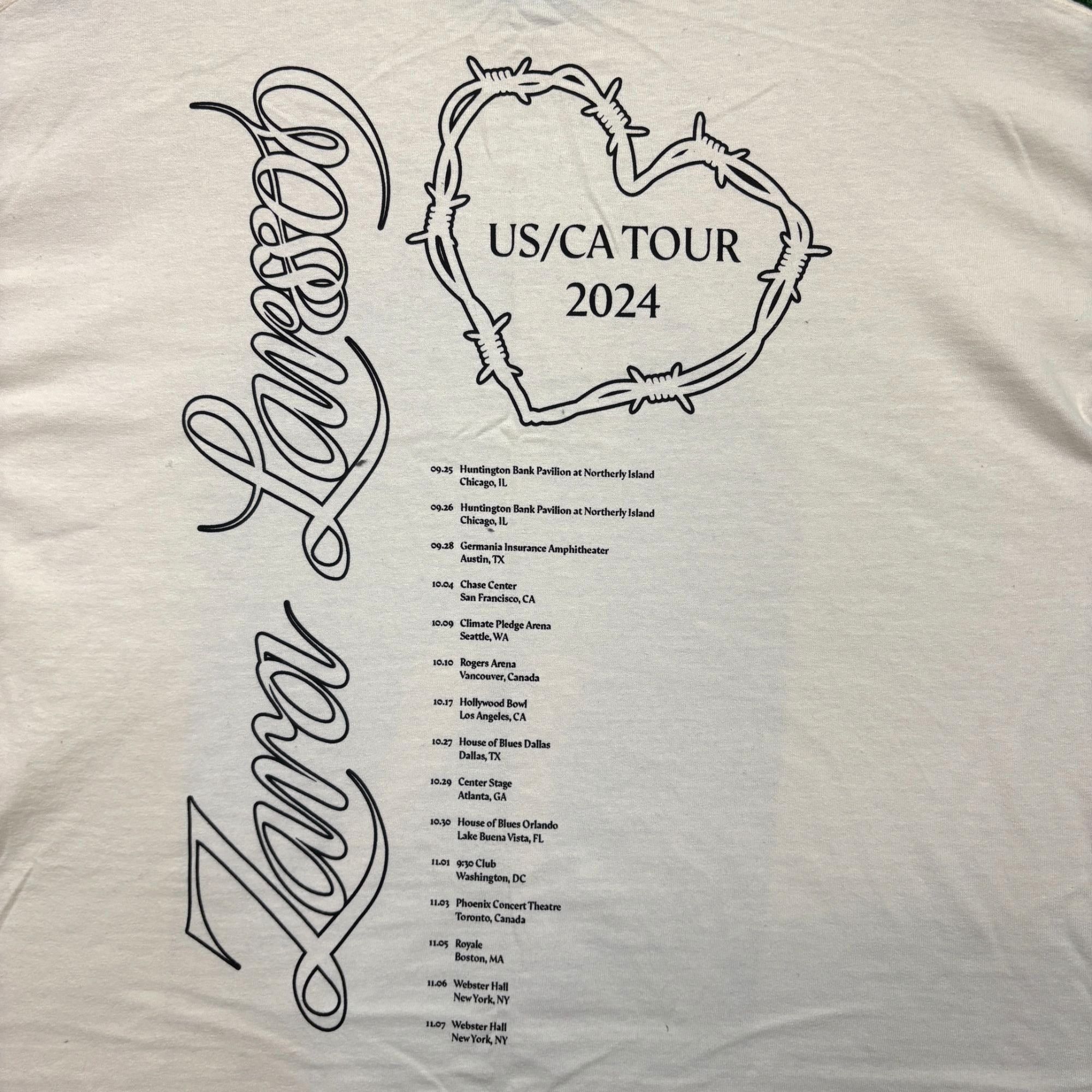 Other Zara Larsson Venus North American Tour Dates Tee XL Size US XL / EU 56 / 4 - 4 Thumbnail