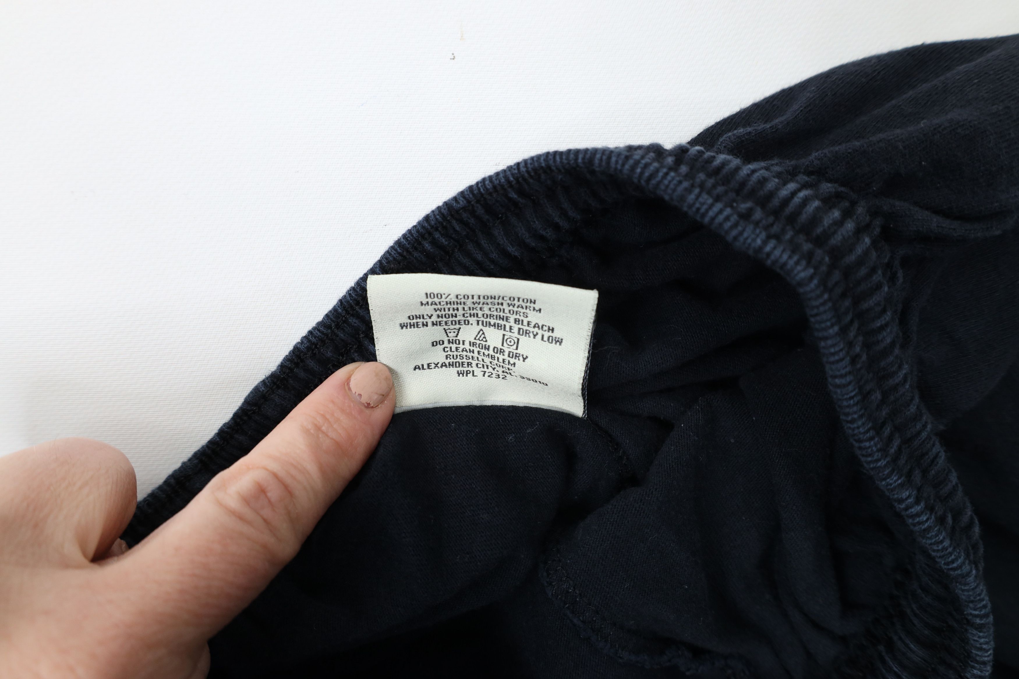 Russell Athletic × Vintage Vintage 90s Russell Athletic Cotton Lightweight Joggers Size US 34 / EU 50 - 8 Thumbnail