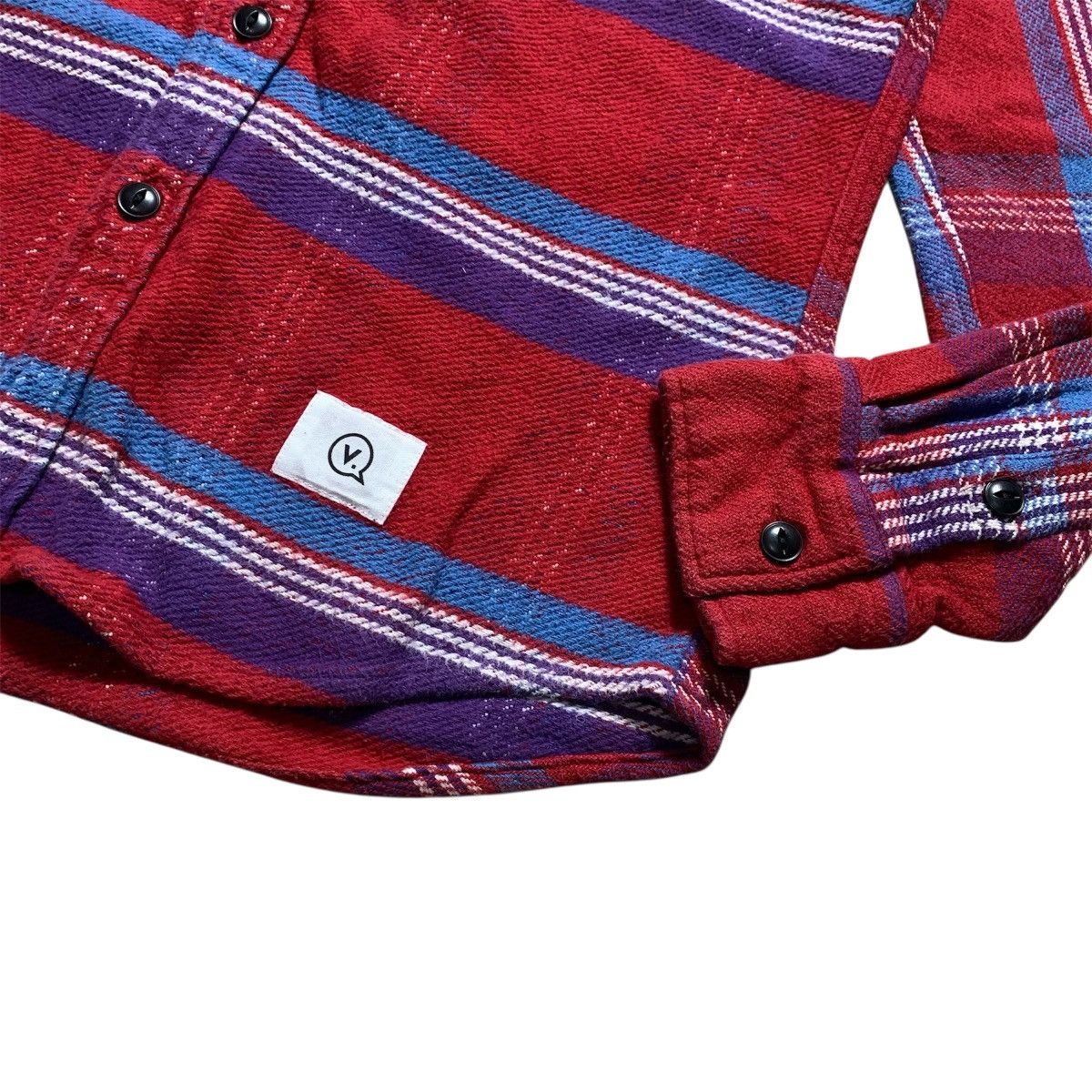 Vanquish Vtg Vanquish Multiplaid Flannel Shirt Button Up Size US S / EU 44-46 / 1 - 4 Thumbnail