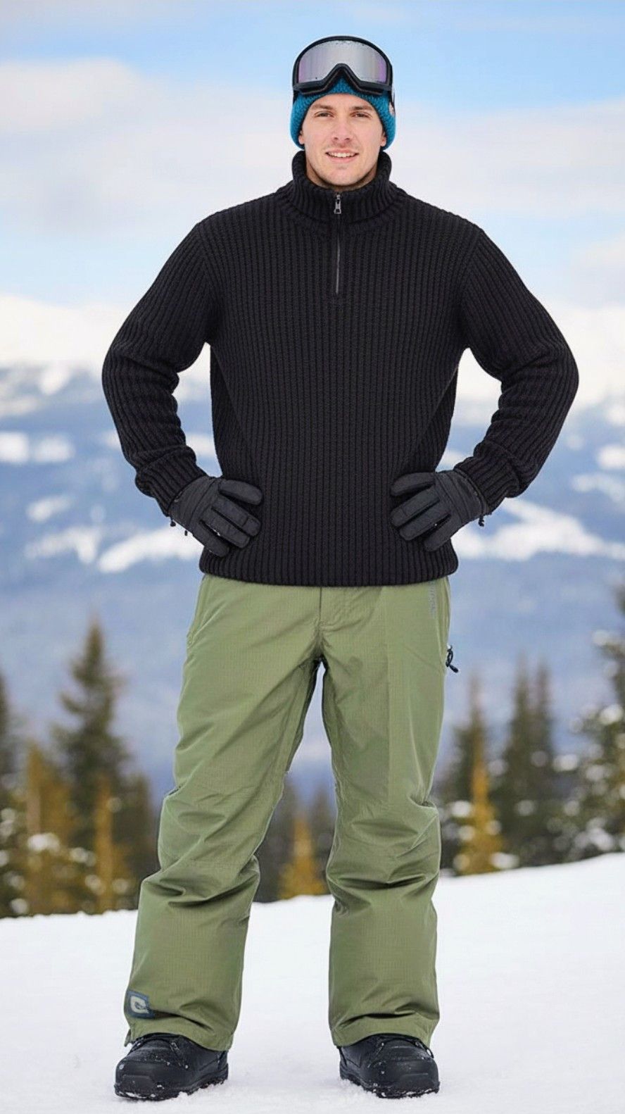 Other CAPP3L O4M Terrian Y2K Snowboard Pants, Medium NWT Size US 30 / EU 46 - 1 Thumbnail