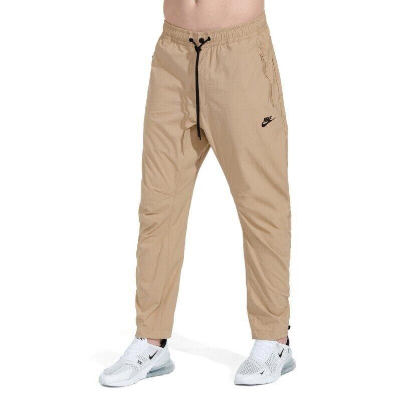 Nike Nike Sportswear Woven Parachute Beige Sweatpants Medium Size US 32 / EU 48 - 1 Thumbnail