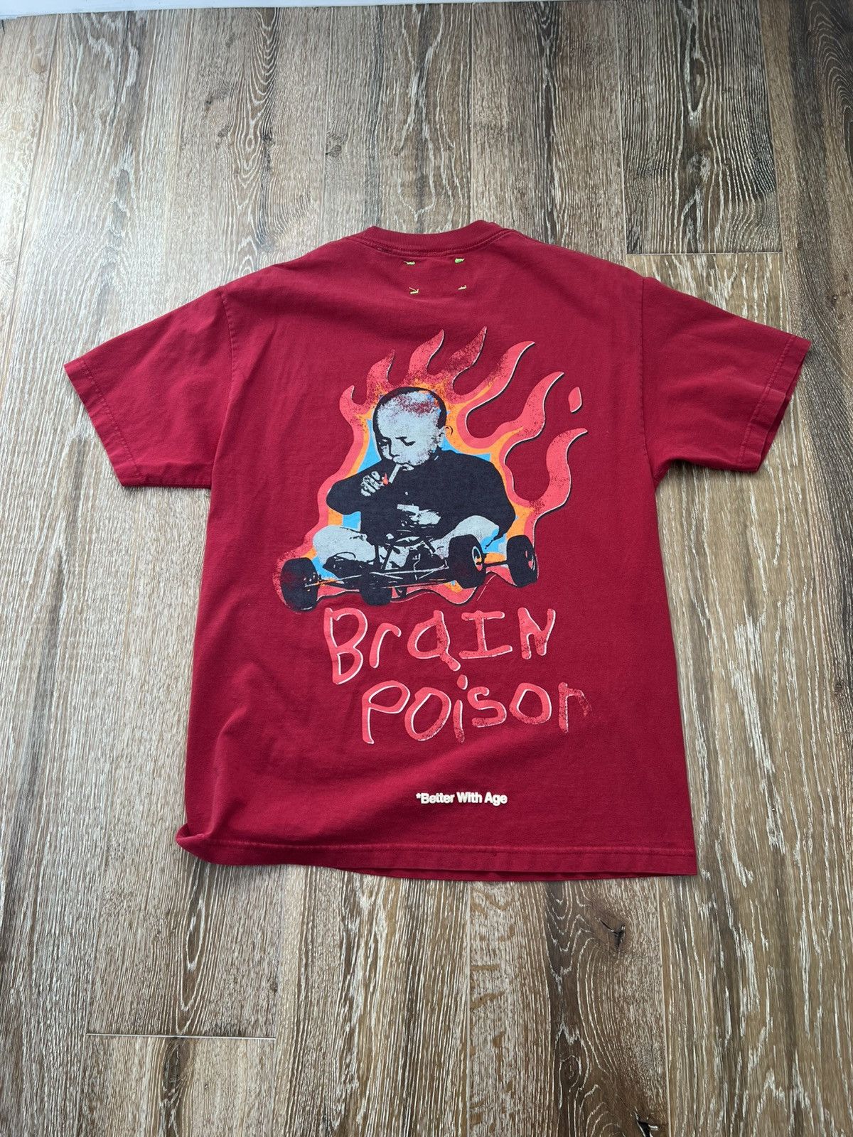 Better With Age Better with age its fucked up but i like it brain poison tee Size US L / EU 52-54 / 3 - 2 Thumbnail