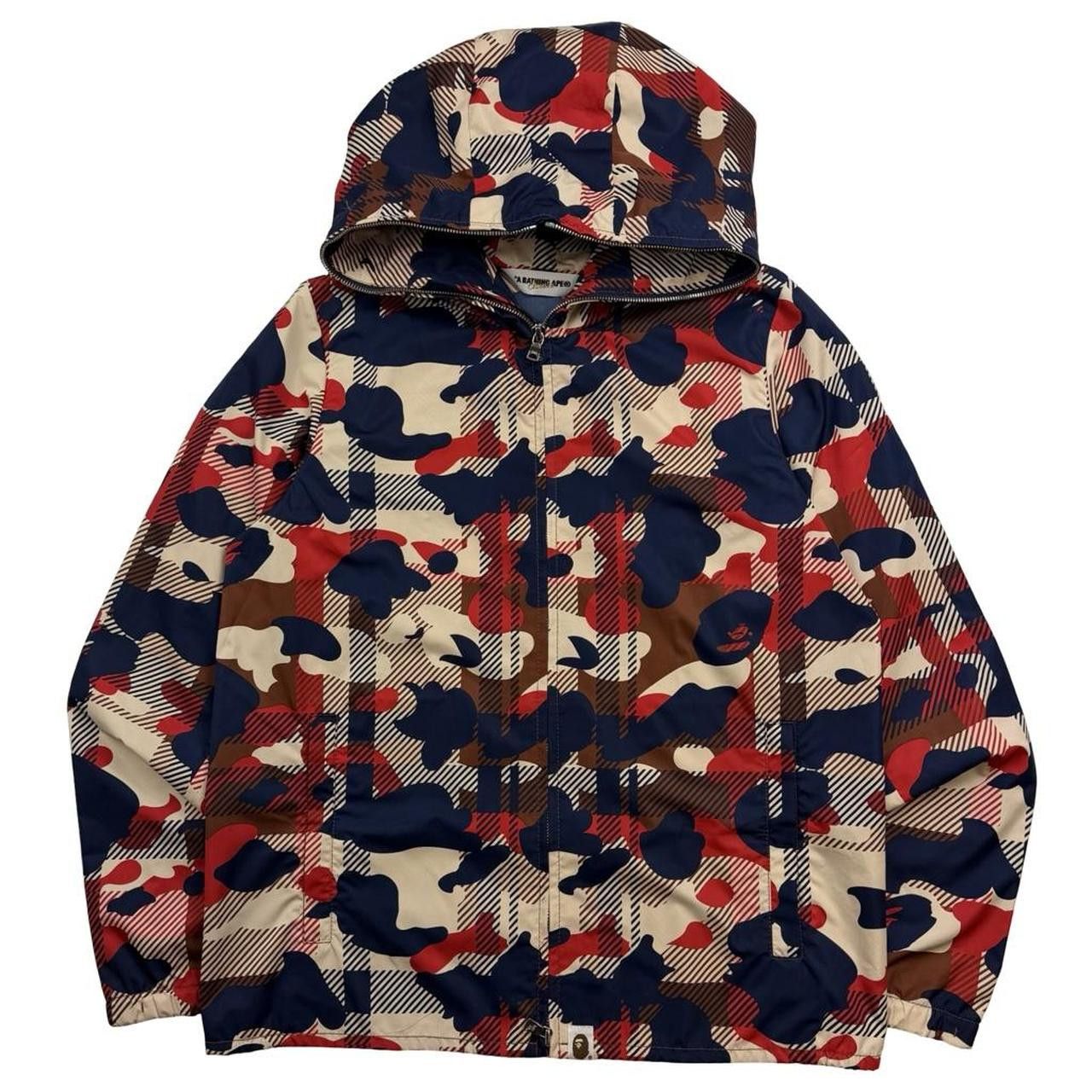 Bape Bape Camo Chequered Jacket - Extra Small Size XS / US 0-2 / IT 36-38 - 1 Thumbnail