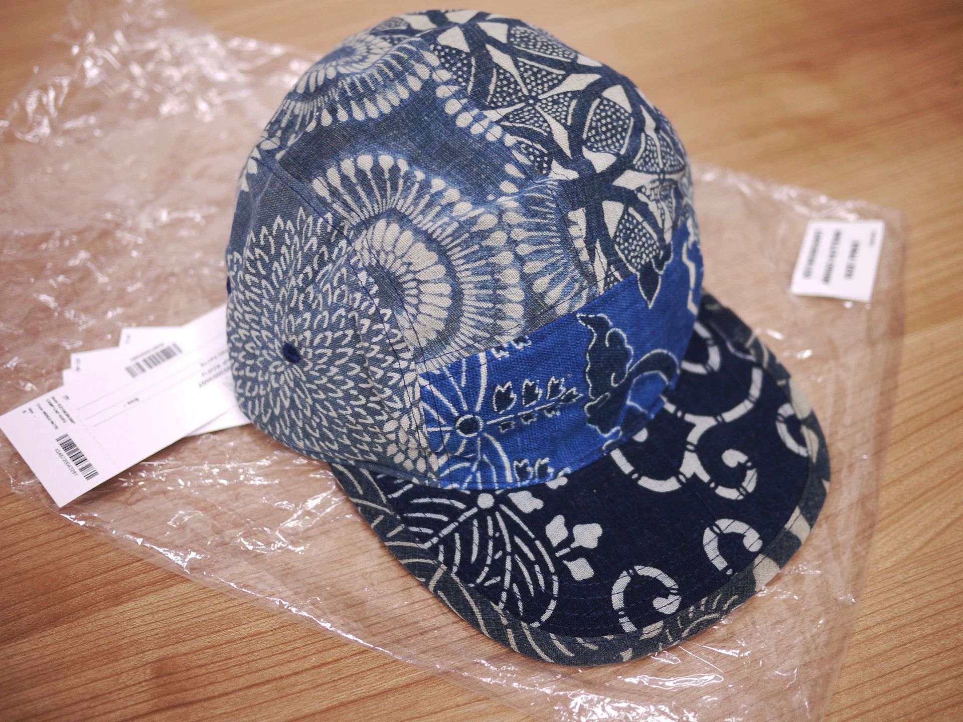 Visvim Visvim ICT Camp Cap Kofu Indigo Pattern F Size ONE SIZE - 3 Thumbnail