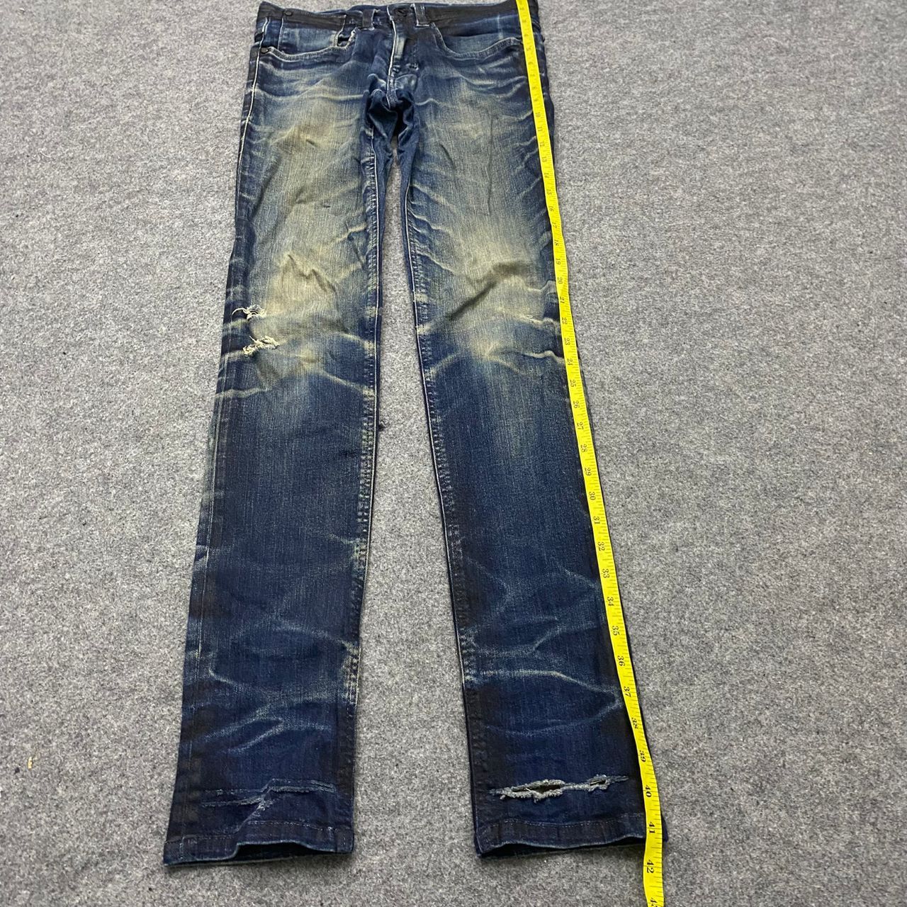 Black Barrett 💥Vintage Black Barrett by Neil Barrett Skinny Denim Size US 29 - 3 Thumbnail