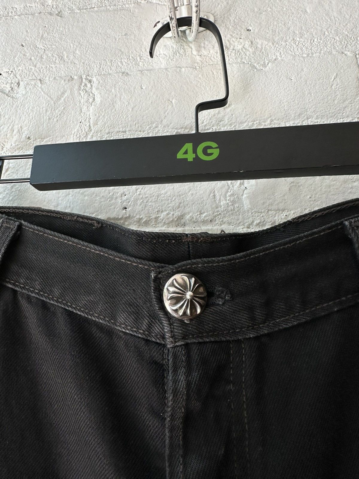 Chrome Hearts Faded Chrome Hearts Leather Cross Patch Levi’s Size US 36 / EU 52 - 4 Thumbnail