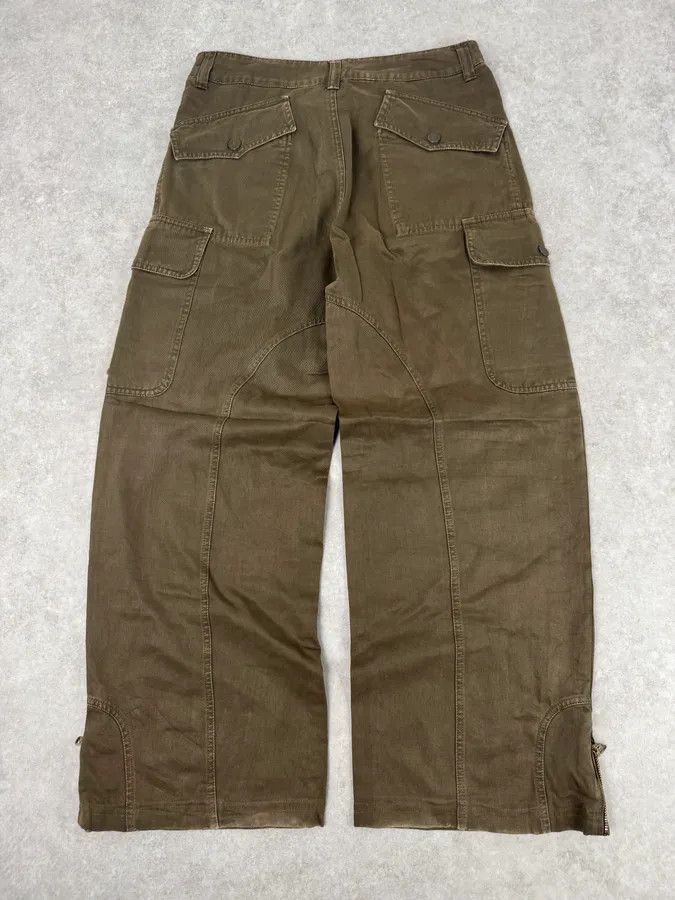 Dolce & Gabbana SS2003 Dolce & Gabbana Olive Combat Large Cargo Pants Size US 30 / EU 46 - 7 Thumbnail